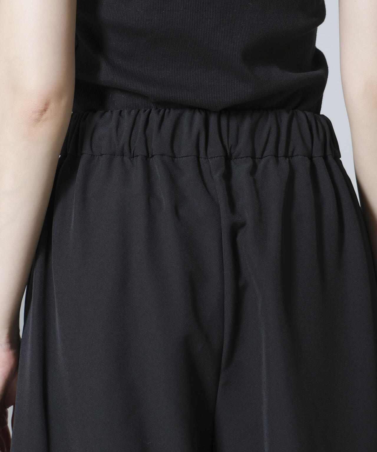 troisiemechaco/TULLE DOUBLECLOTH セットアップパンツ 6714229001