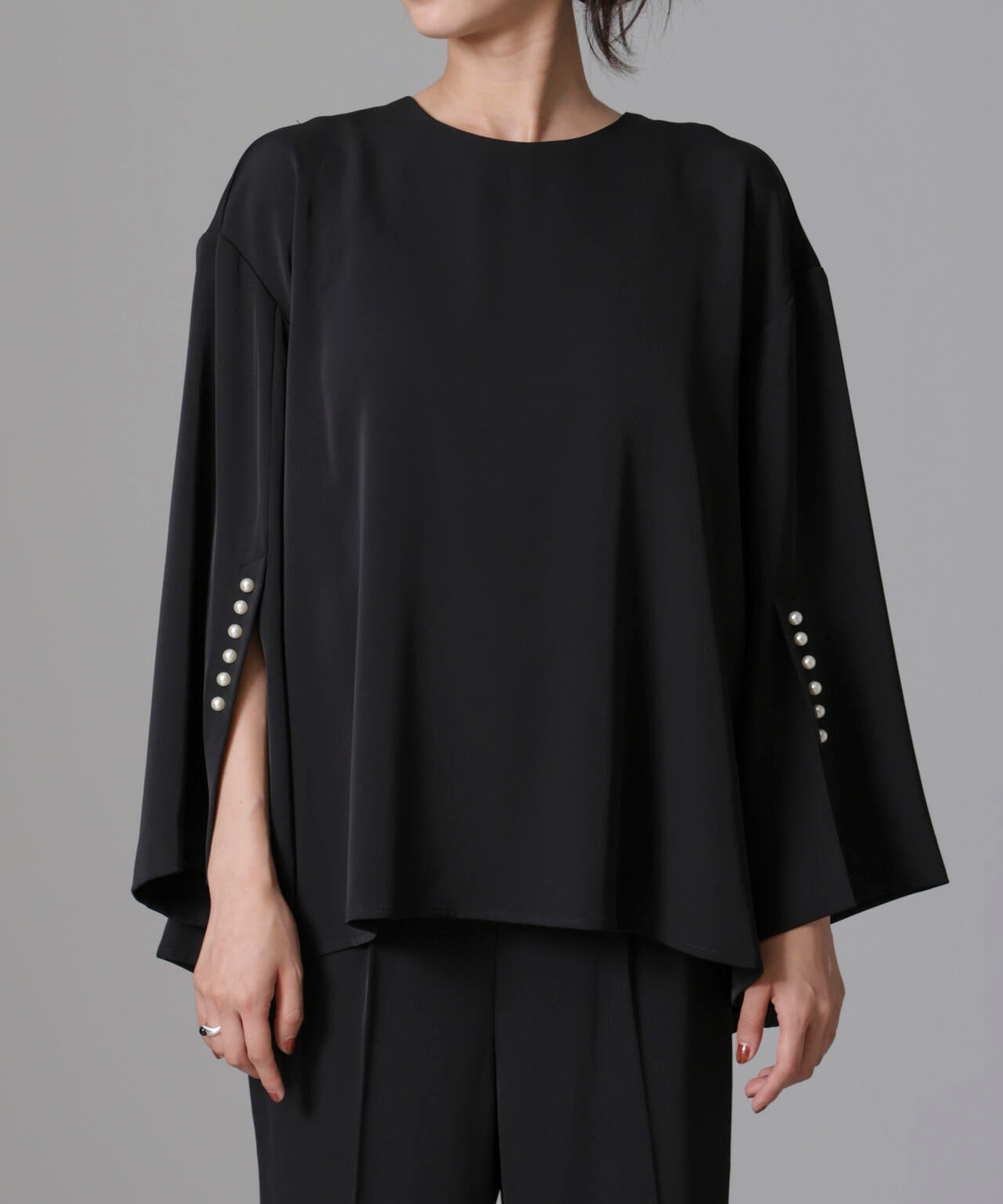 troisiemechaco/DOUBLE CLOTH セットアップパンツ 6714229002
