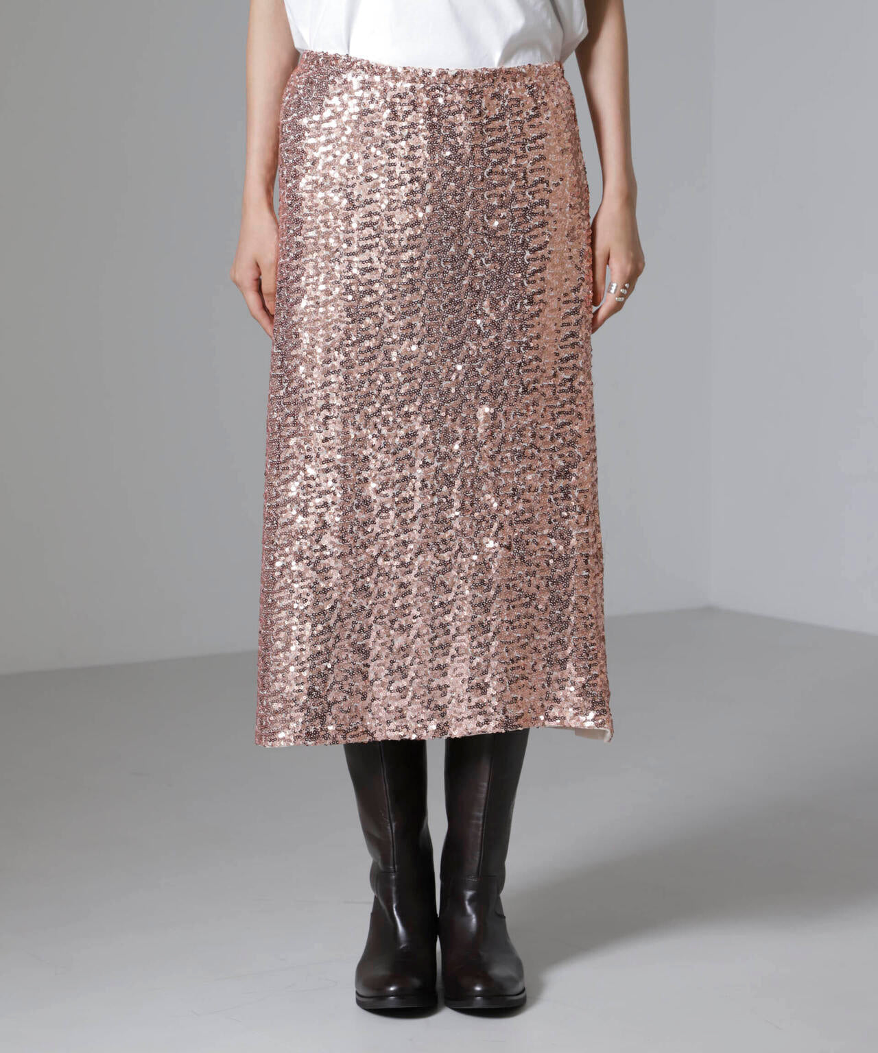 BAUM UND PFERDGARTEN/Sequins スカート(セットアップ可) 6714230014