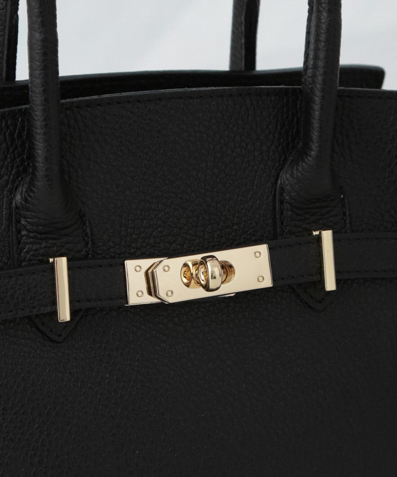 AULENTTI/ターンロックモチーフ2wayトートバッグ 6714232204