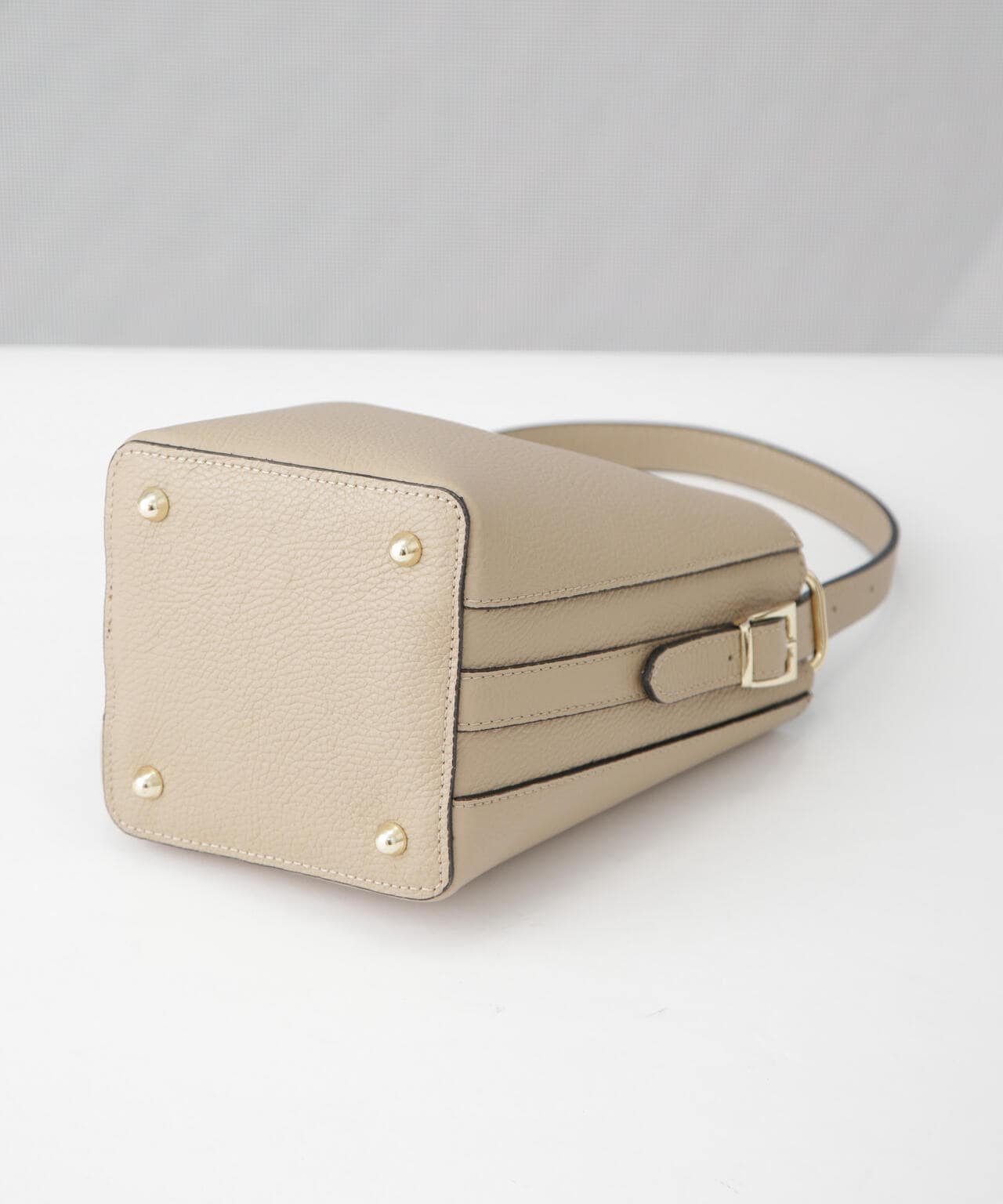 MARCO BIANCHINI/ポーチ付き レザー2WAY バケツトート 6714232226