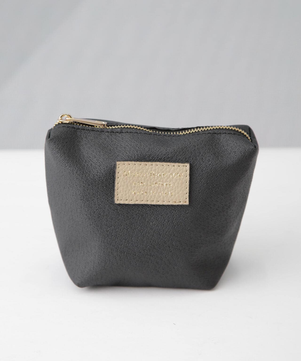 MARCO BIANCHINI/ポーチ付き レザー2WAY バケツトート 6714232226