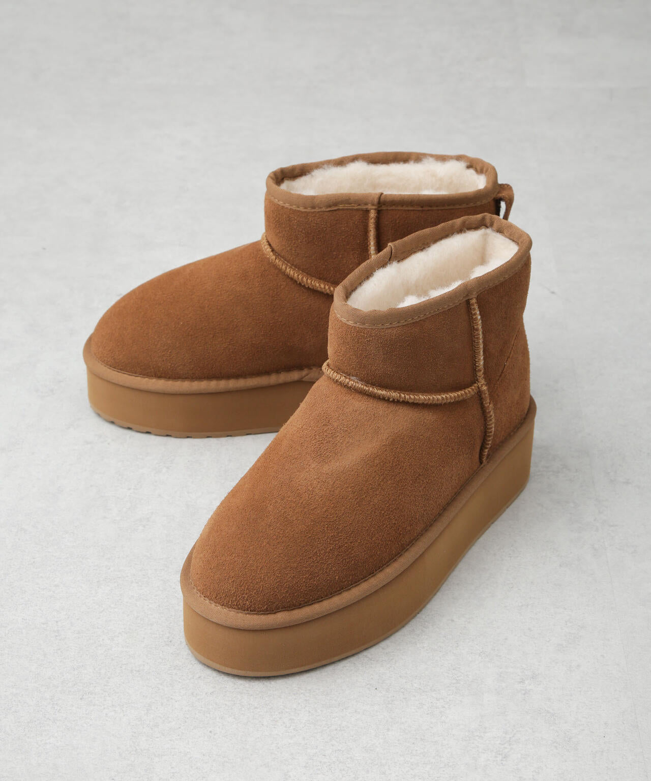 EMU Australia/PLATFORM MICRO WOOL 厚底ブーツ 6714236110