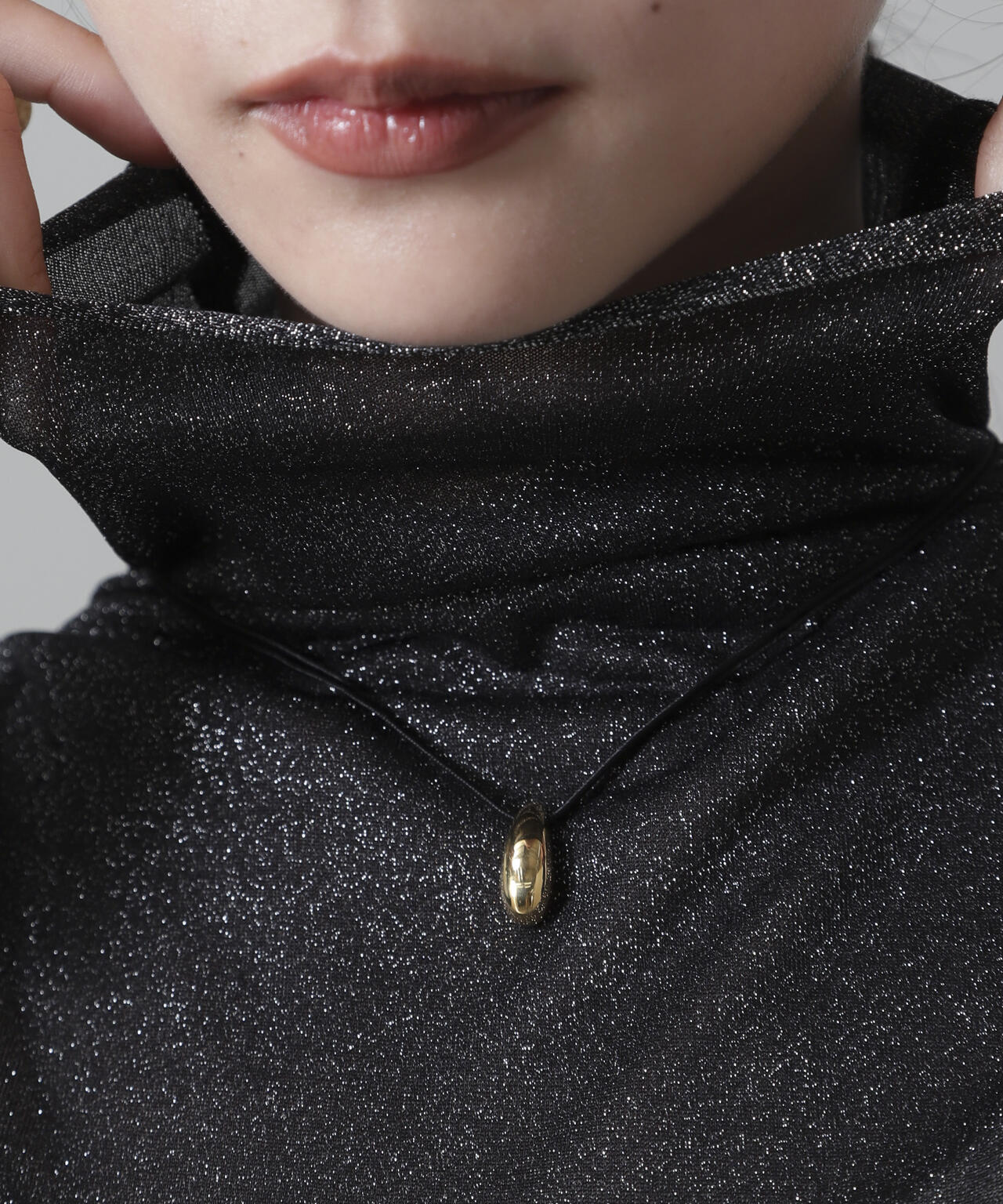 PHILIPPE AUDIBERT / Marta cord necklace ゴールド / ネックレス