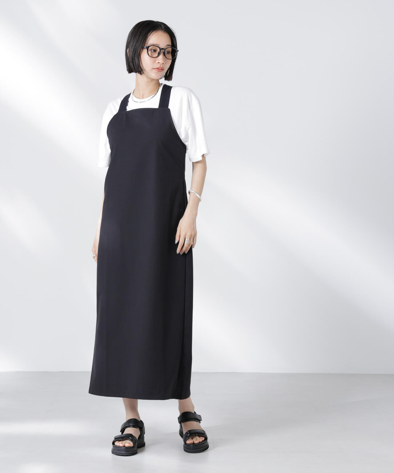 RITA ROW/OYSTER DRESS ブラック 6715119042