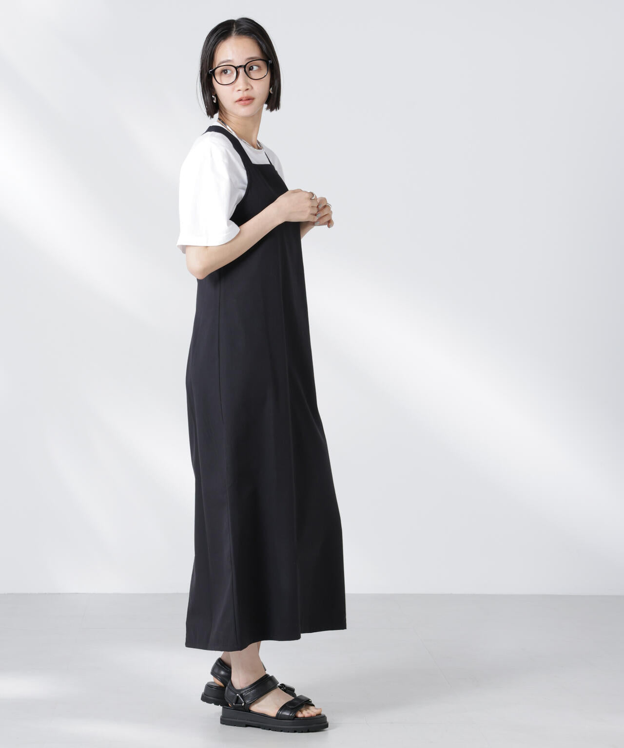 RITA ROW/OYSTER DRESS ブラック 6715119042