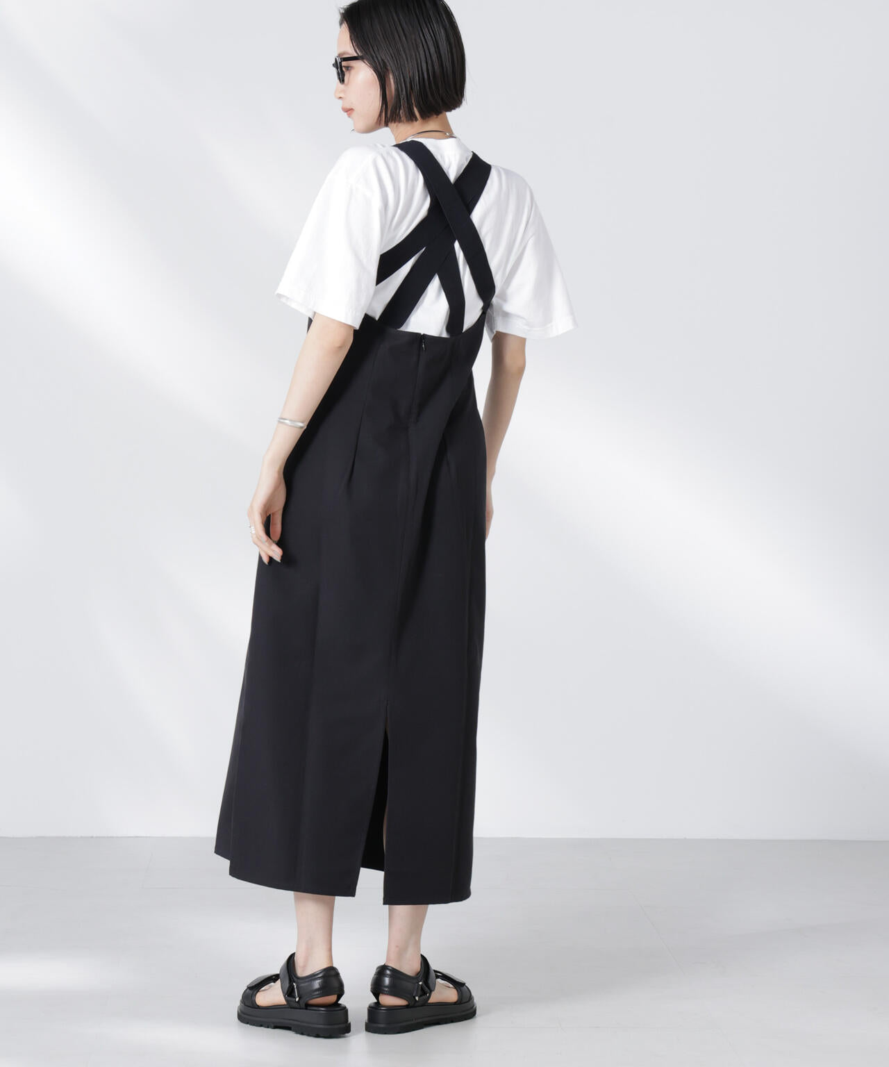 RITA ROW/OYSTER DRESS ブラック 6715119042