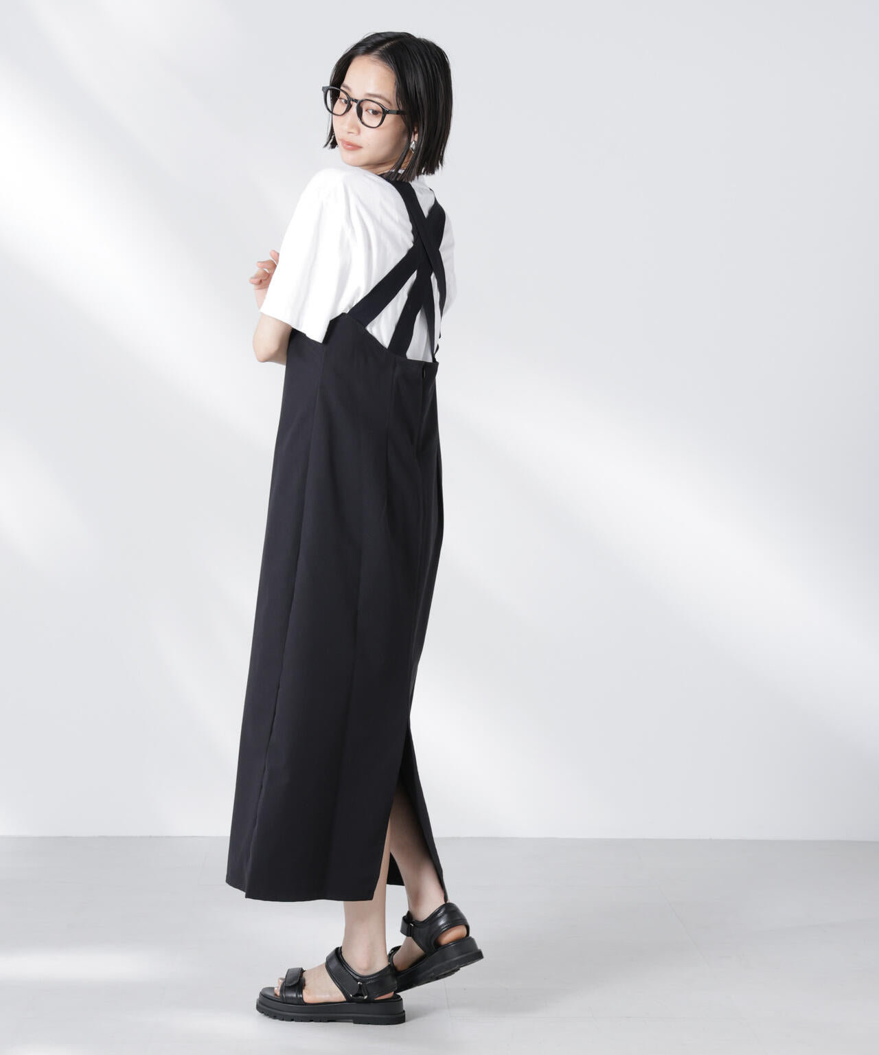 RITA ROW/OYSTER DRESS ブラック 6715119042