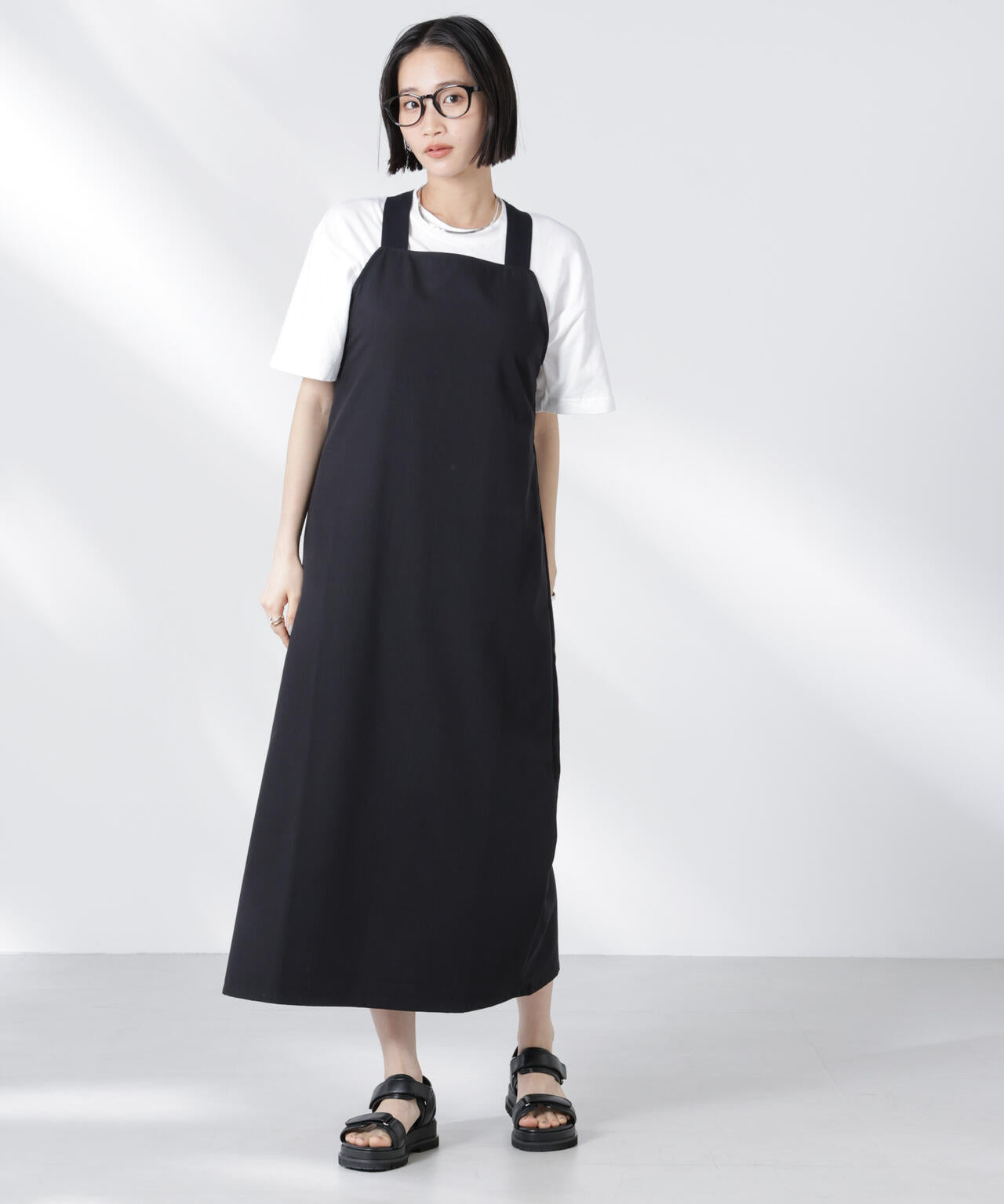RITA ROW/OYSTER DRESS ブラック 6715119042