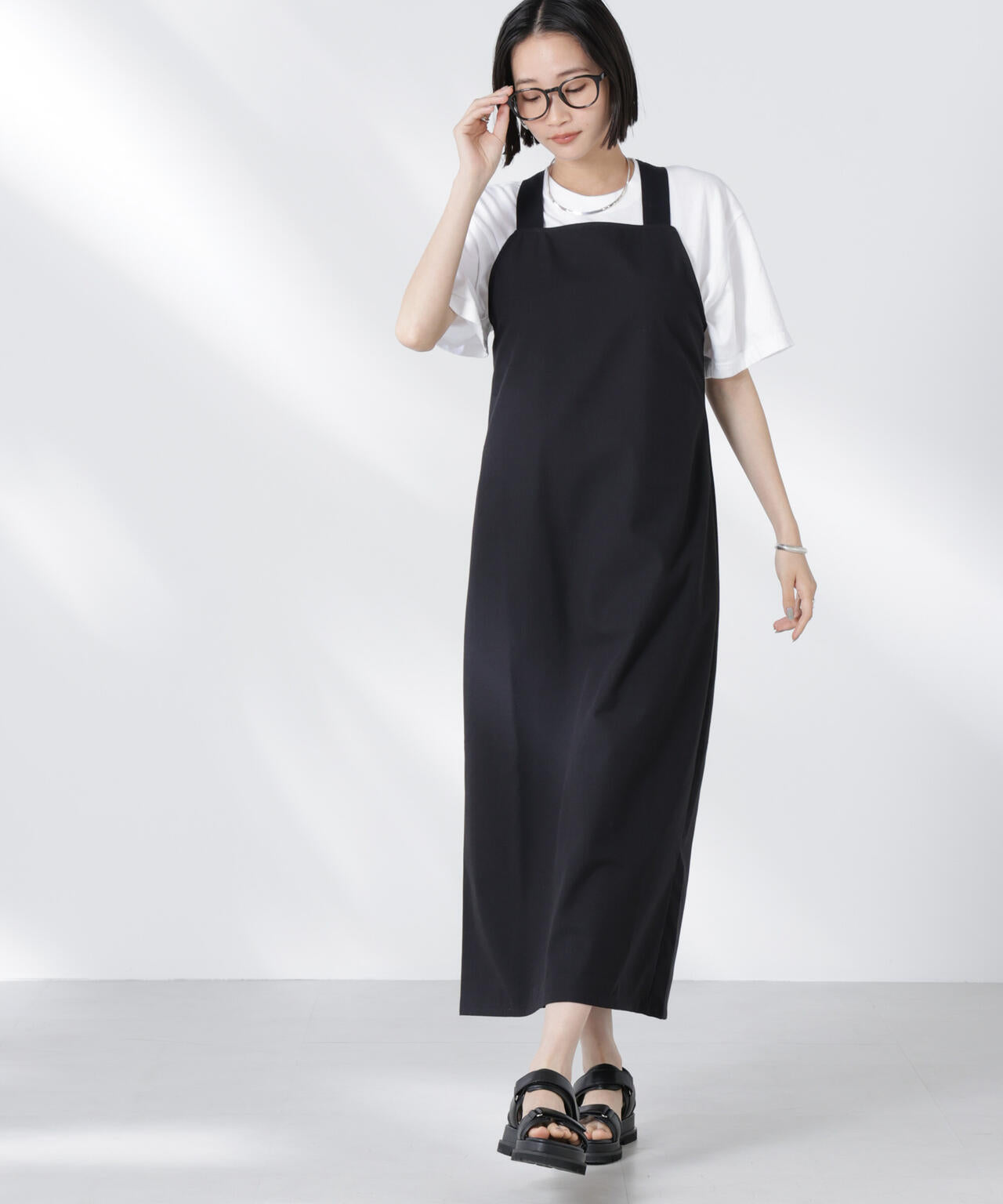 RITA ROW/OYSTER DRESS ブラック 6715119042
