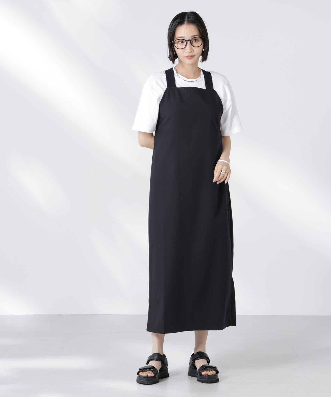 RITA ROW/OYSTER DRESS ブラック 6715119042