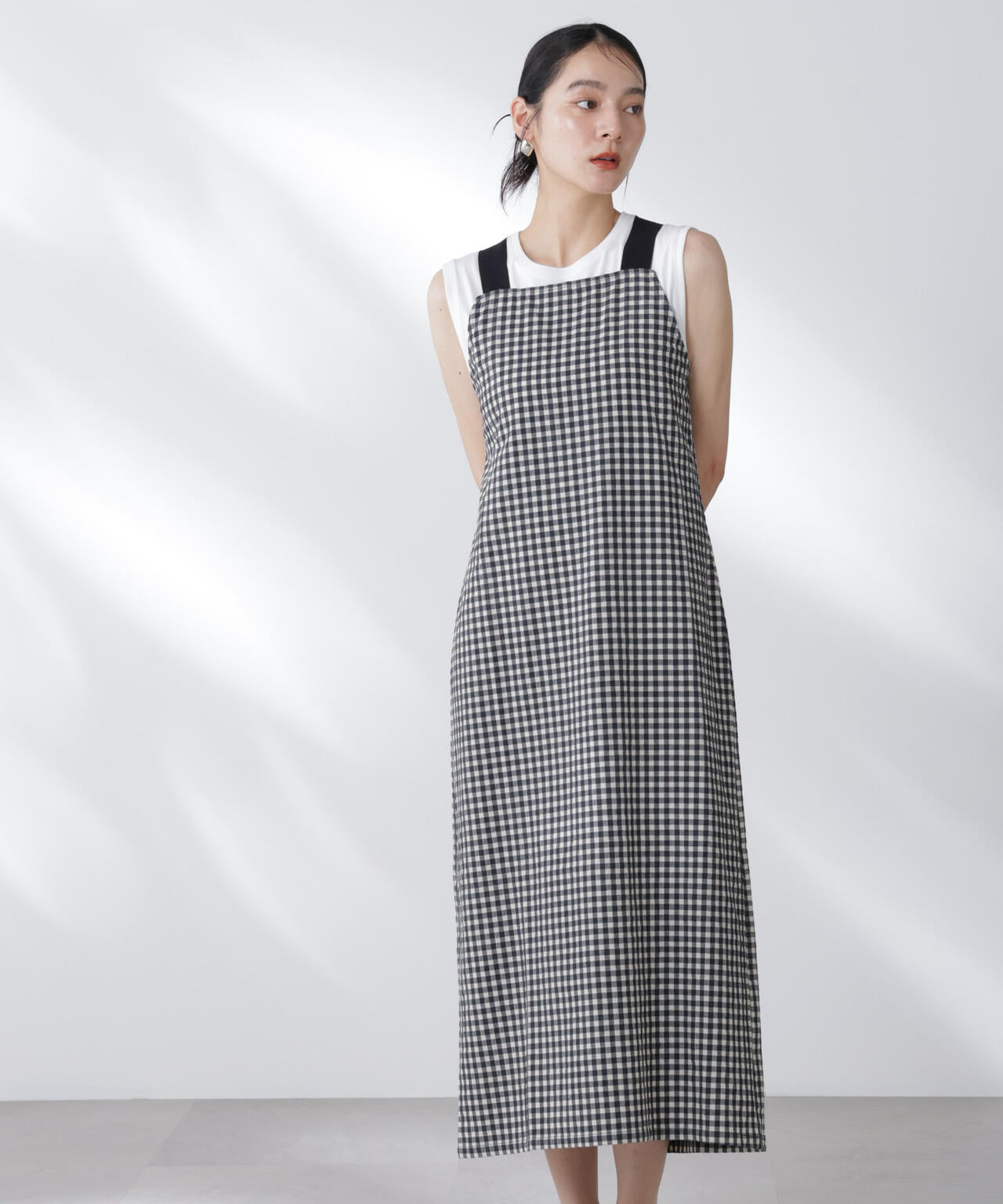 RITA ROW/OYSTER DRESS ギンガムチェック 6715119043