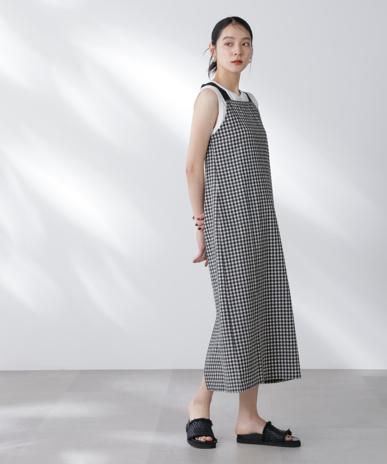 RITA ROW/OYSTER DRESS ギンガムチェック 6715119043