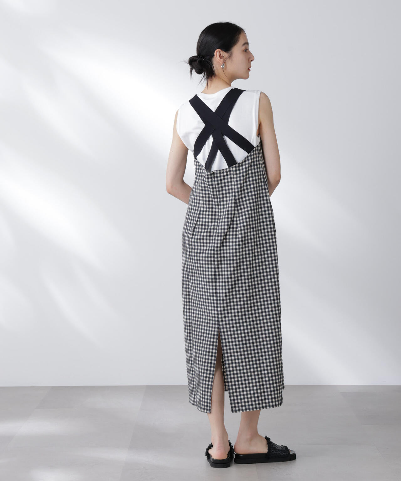 RITA ROW/OYSTER DRESS ギンガムチェック 6715119043