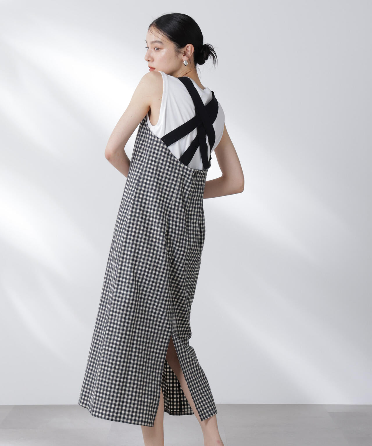 RITA ROW/OYSTER DRESS ギンガムチェック 6715119043