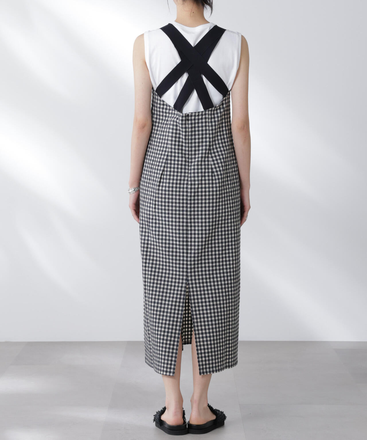 RITA ROW/OYSTER DRESS ギンガムチェック 6715119043