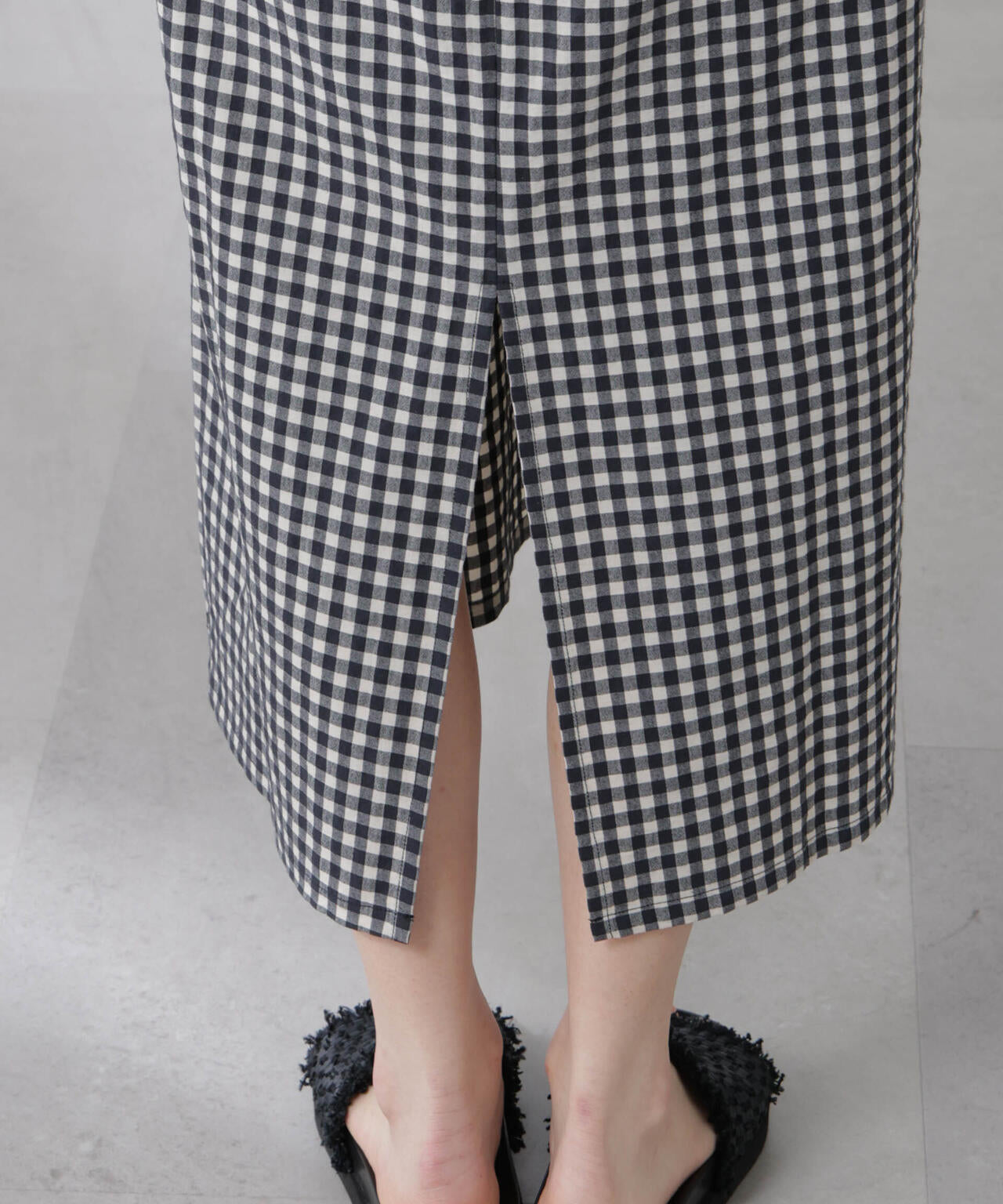 RITA ROW/OYSTER DRESS ギンガムチェック 6715119043