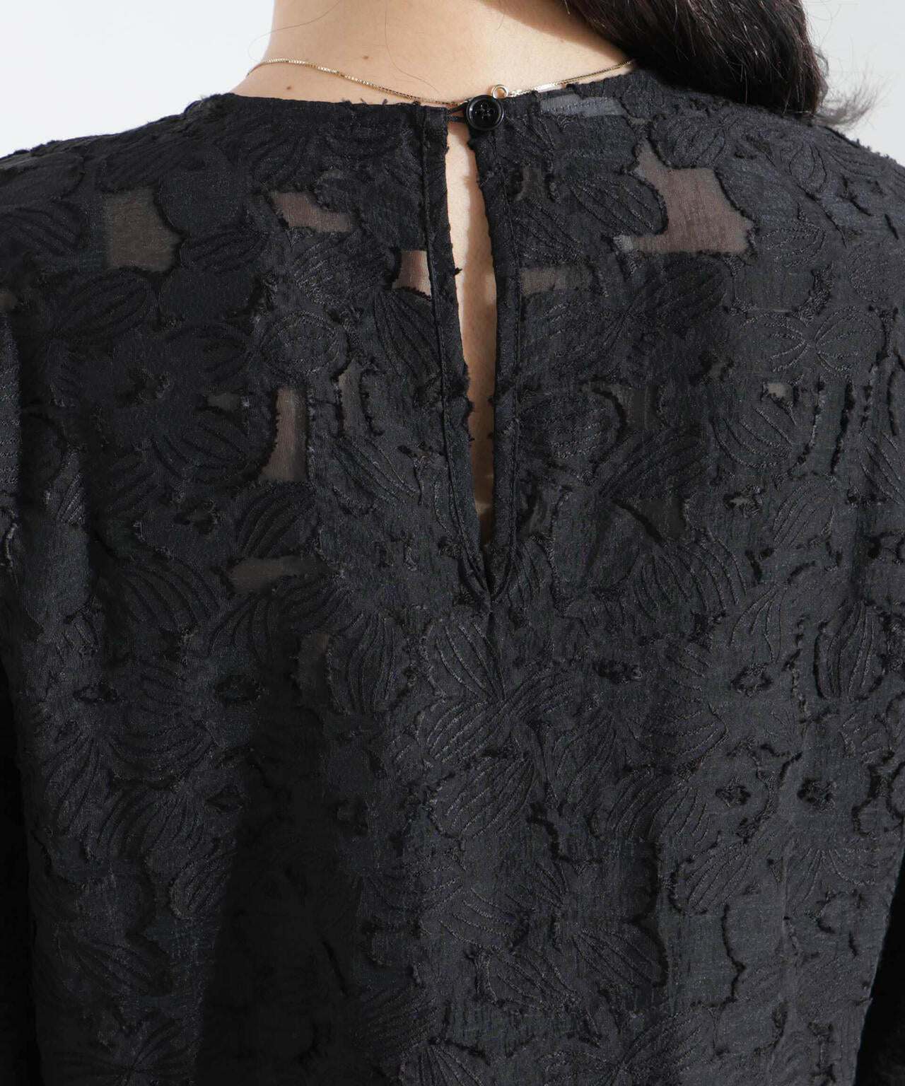 BAUM UND PFERDGARTEN/Flower Jacquard ワンピース 6715119047