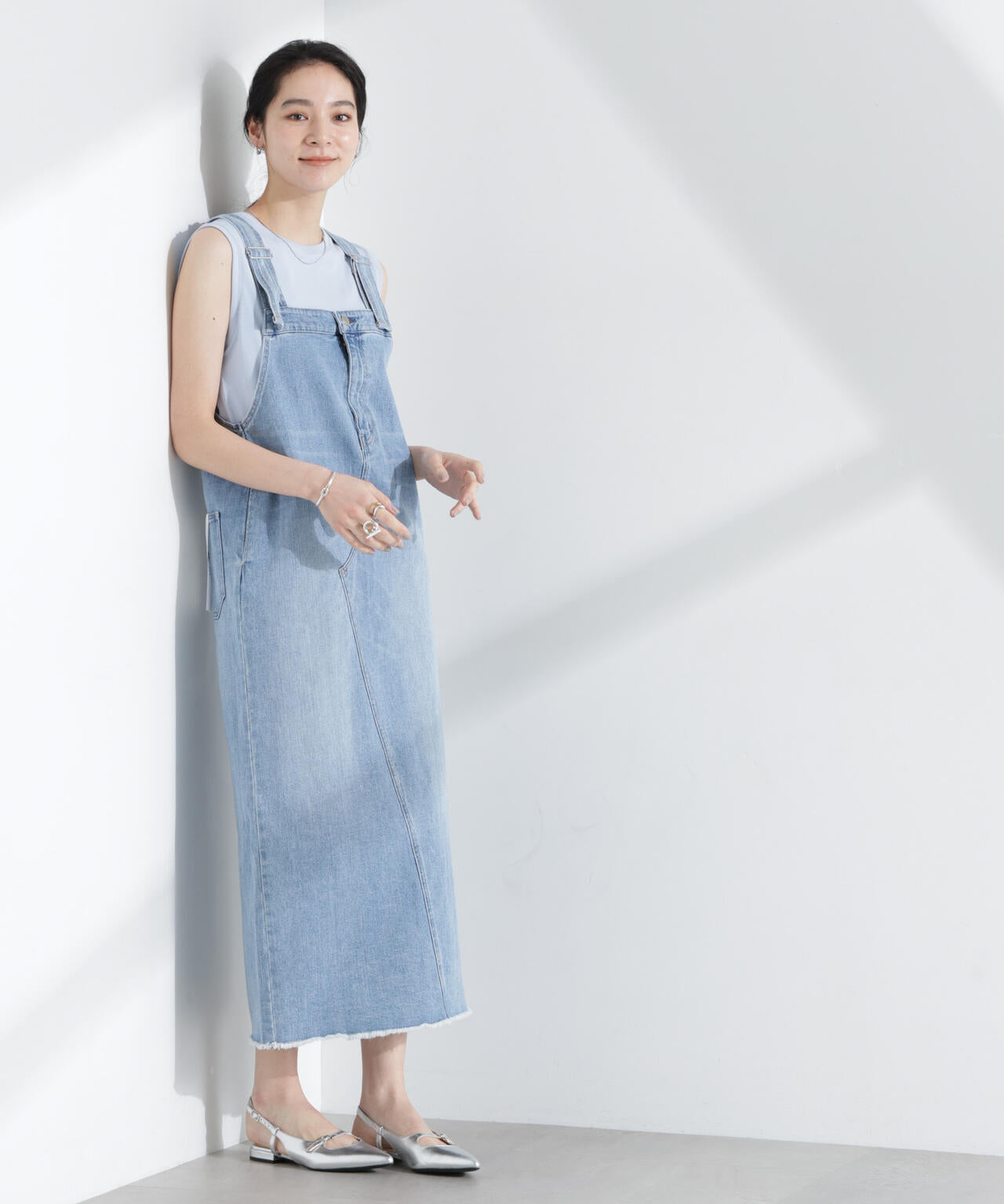 Healthy DENIM/Caramel ジャンプスカート 6715119048