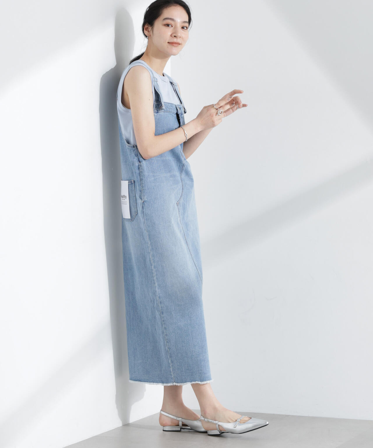 Healthy DENIM/Caramel ジャンプスカート 6715119048