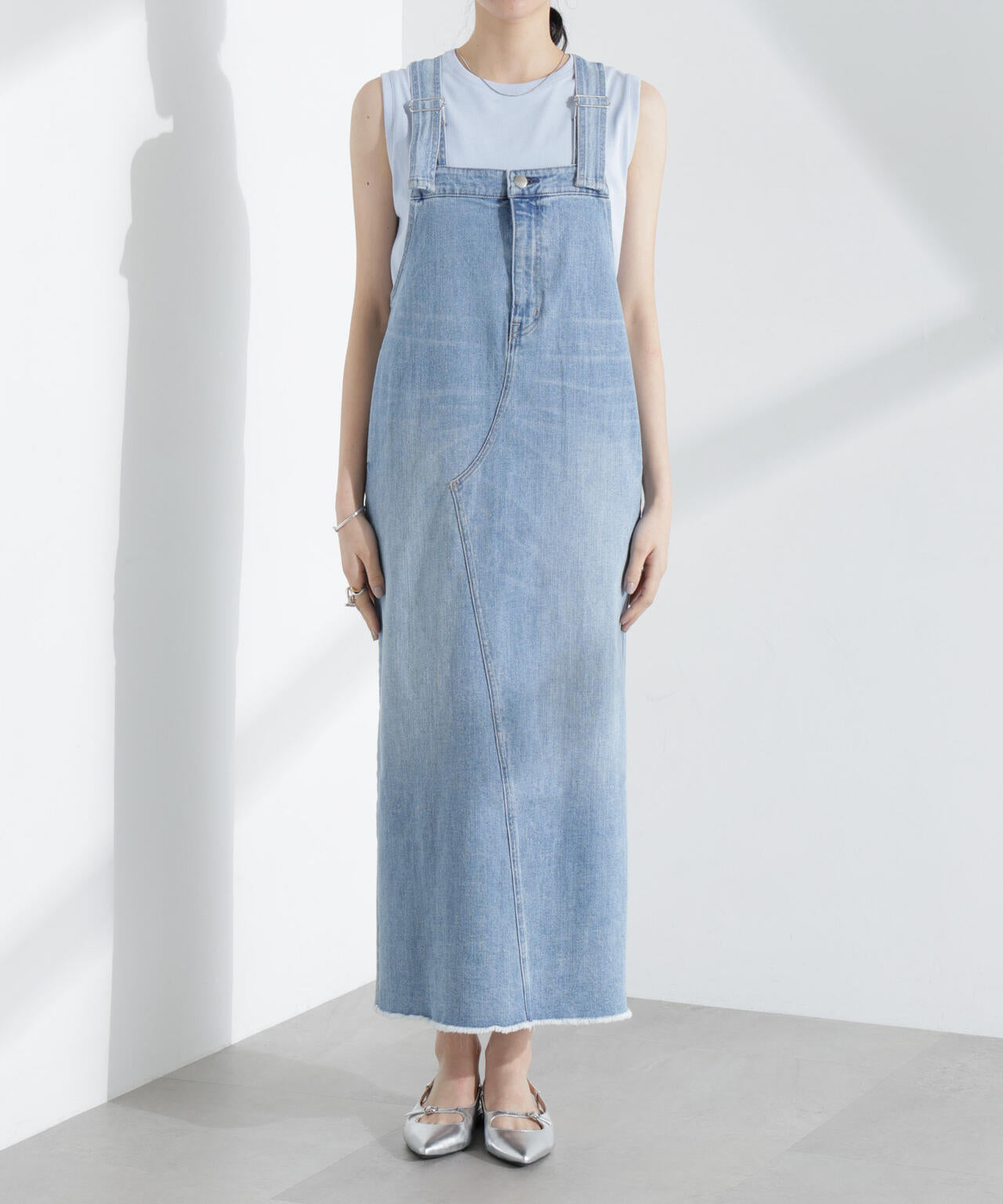 Healthy DENIM/Caramel ジャンプスカート 6715119048