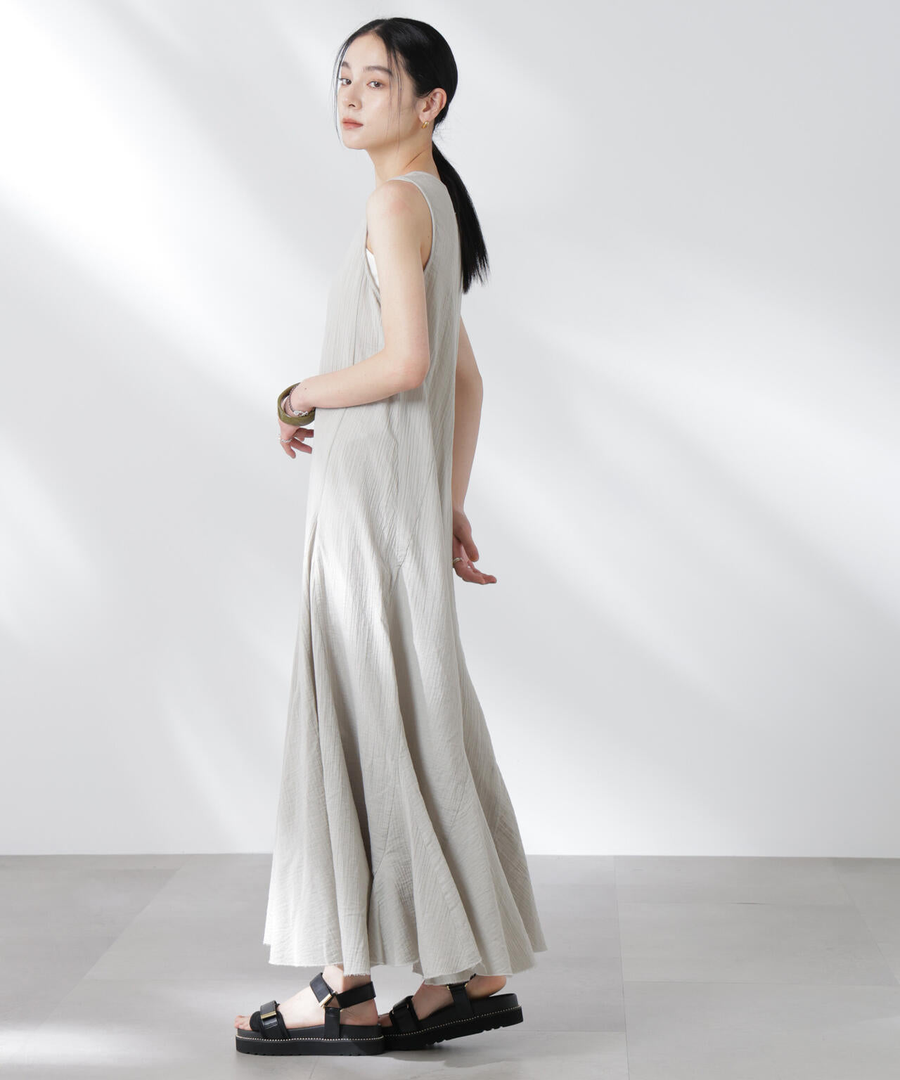 GREYCHORD/ASHLEY スリーブレスドレス 6715119051