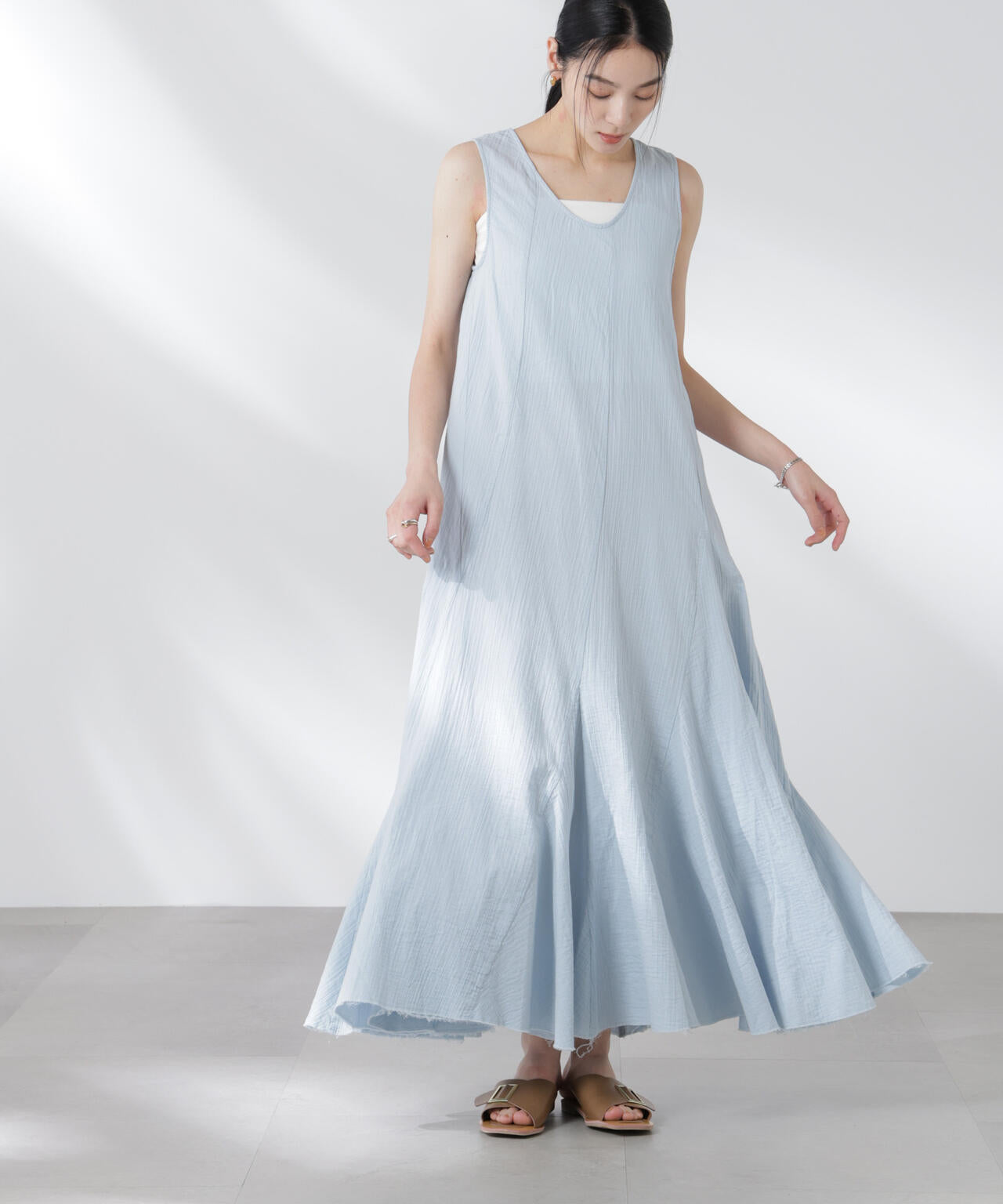 GREYCHORD/ASHLEY スリーブレスドレス 6715119051