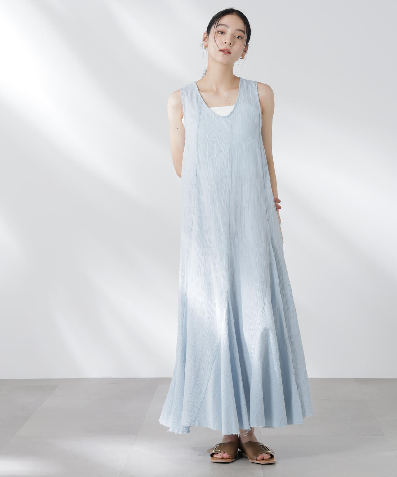 GREYCHORD/ASHLEY スリーブレスドレス 6715119051