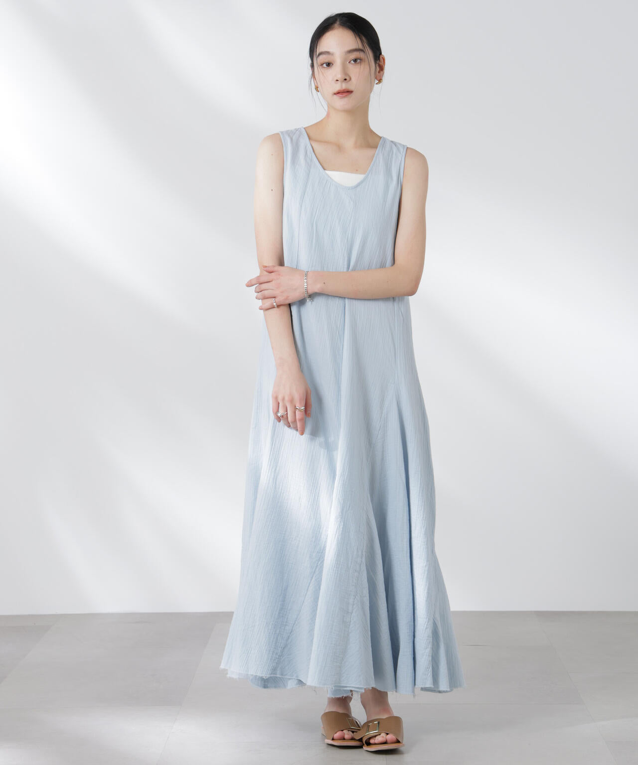 GREYCHORD/ASHLEY スリーブレスドレス 6715119051