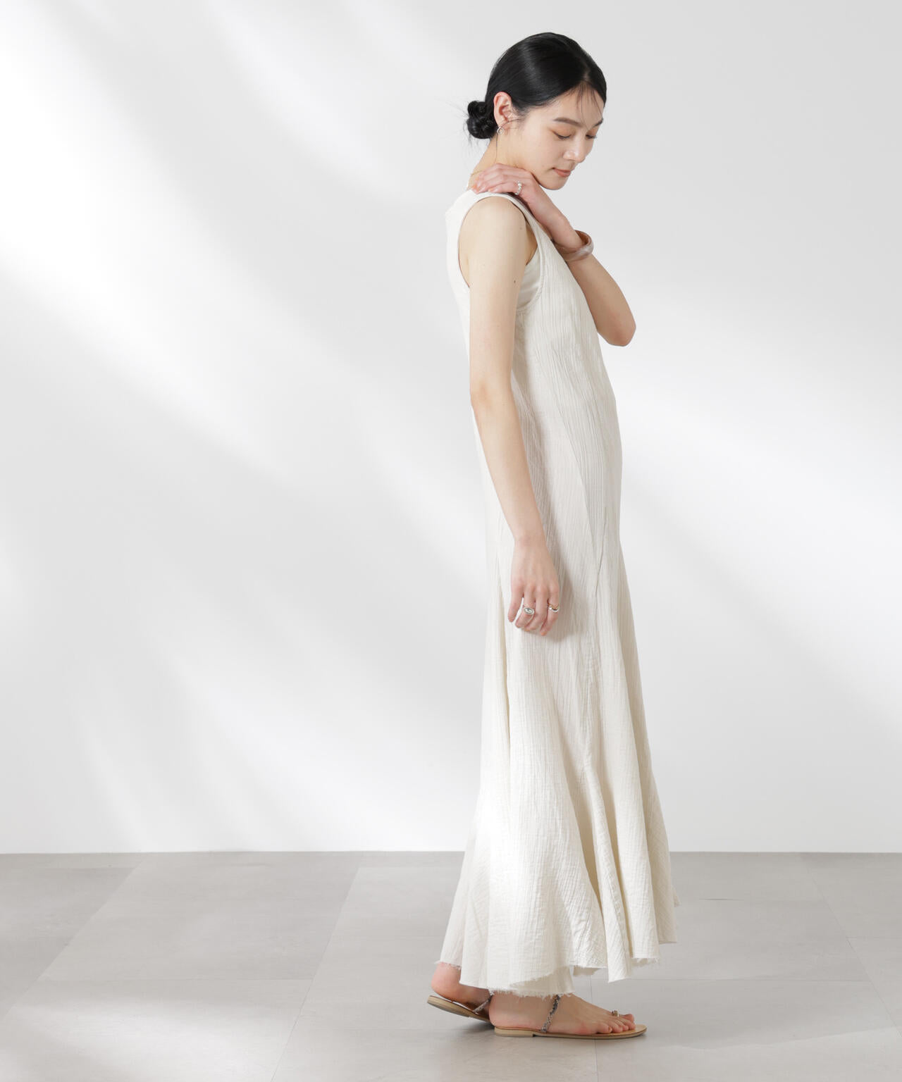 GREYCHORD/ASHLEY スリーブレスドレス 6715119051