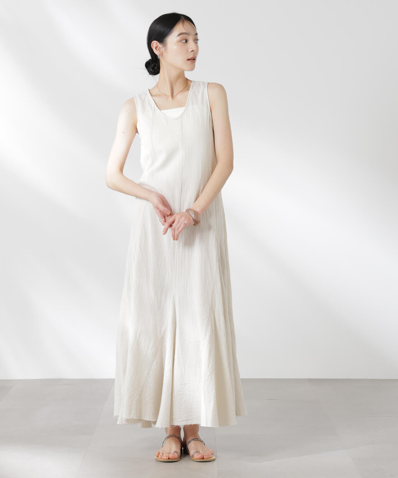 GREYCHORD/ASHLEY スリーブレスドレス 6715119051