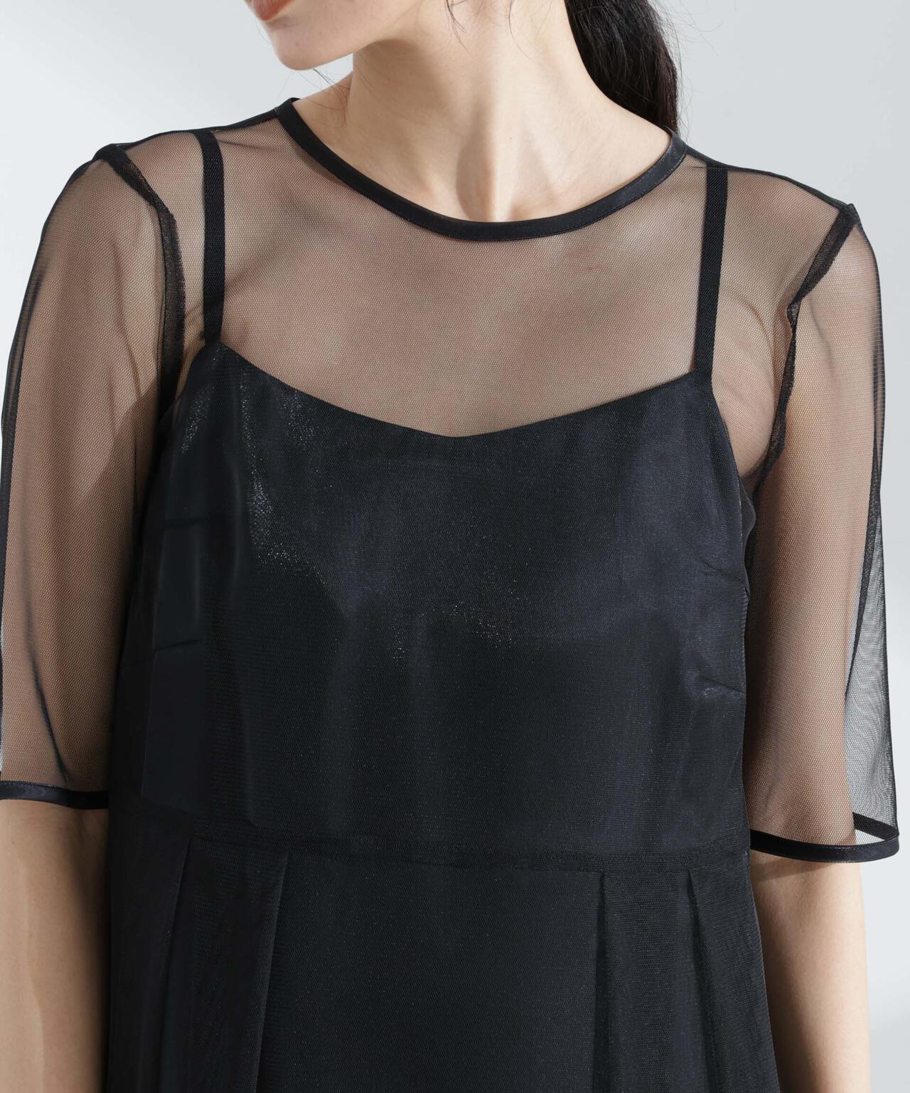 kaene/シャンブレーキャミドッキングドレス 6715119057