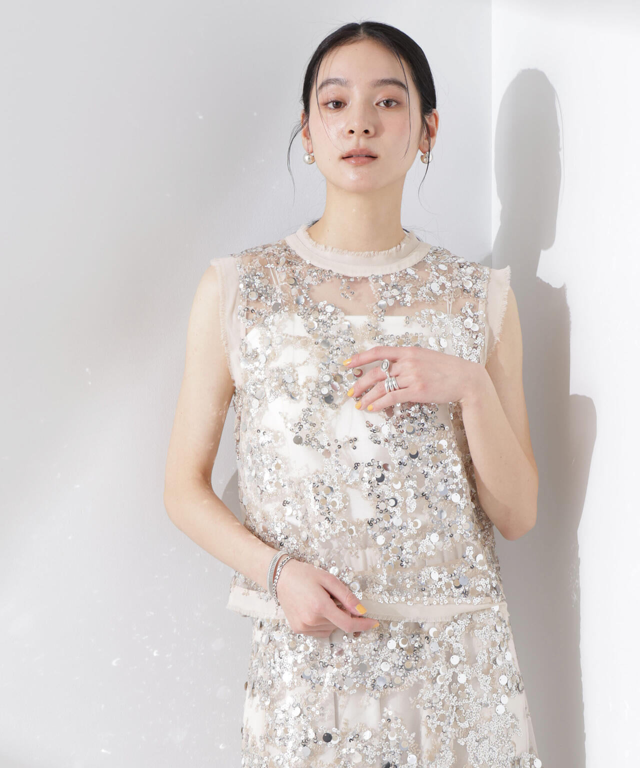 BAUM UND PFERDGARTEN/スパンコールトップス BAUM UND PFERDGARTEN / Sequins トップス（ セットアップ 可）