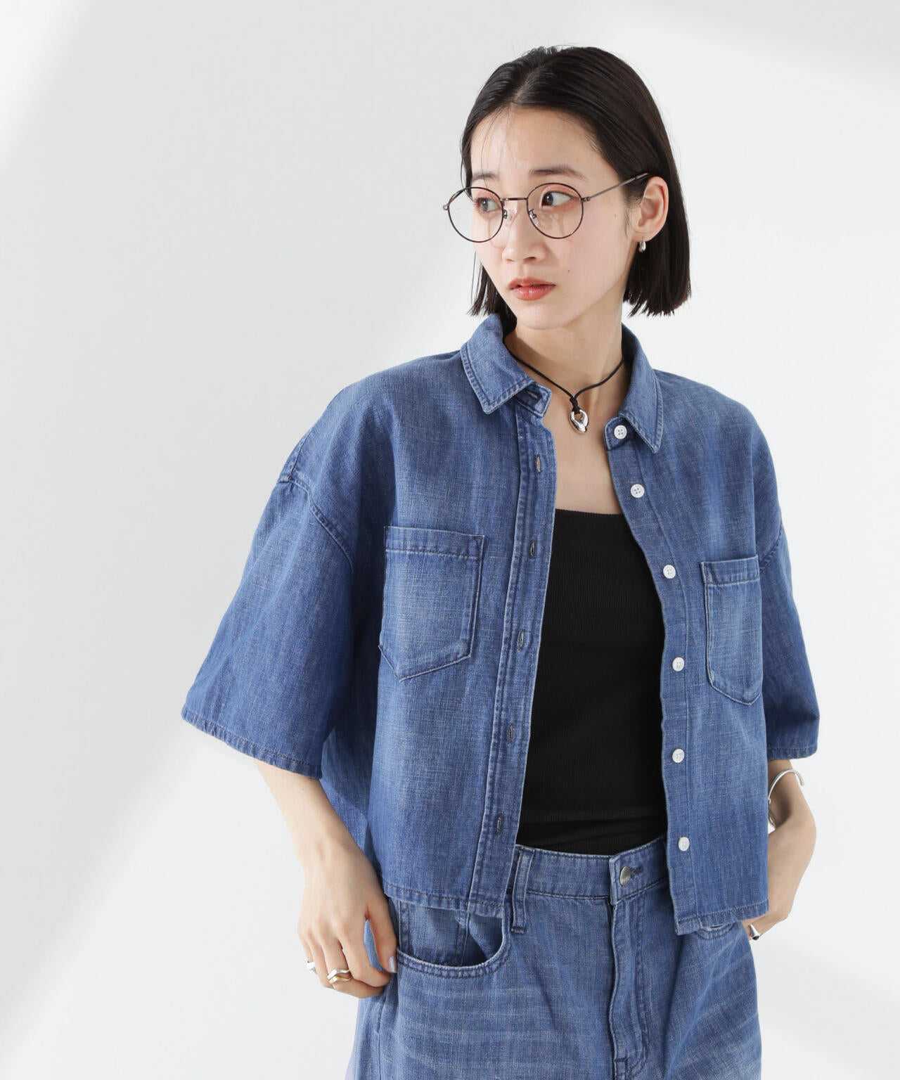 Healthy DENIM / Breezy Rosehip 半袖シャツ