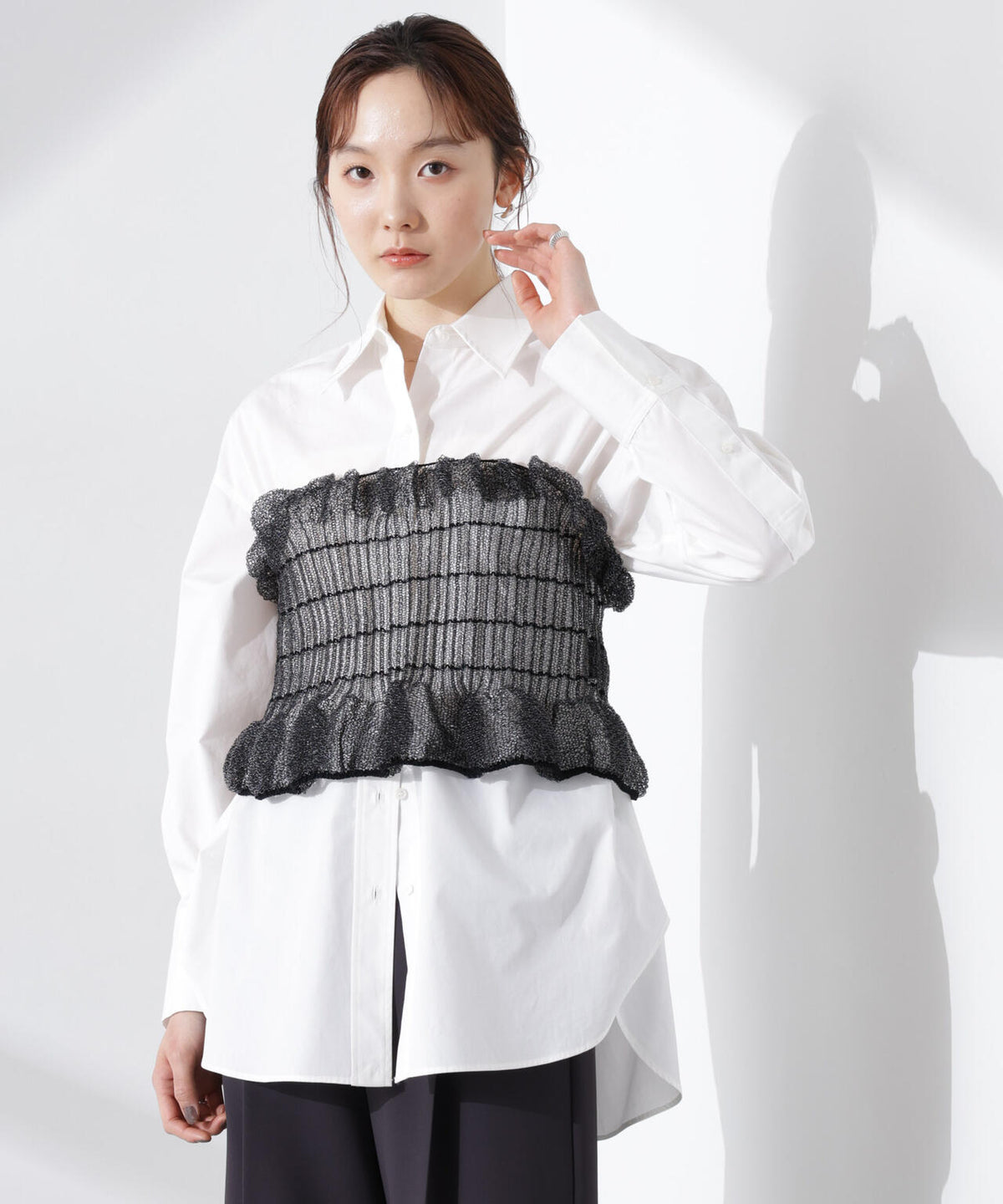ODAKHA/specter tube top 6715122024