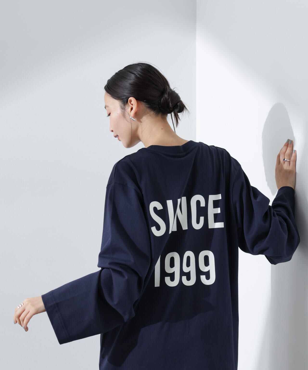 BAUM UND PFERDGARTEN/Heavy Cotton Jersey ロンT 6715123078