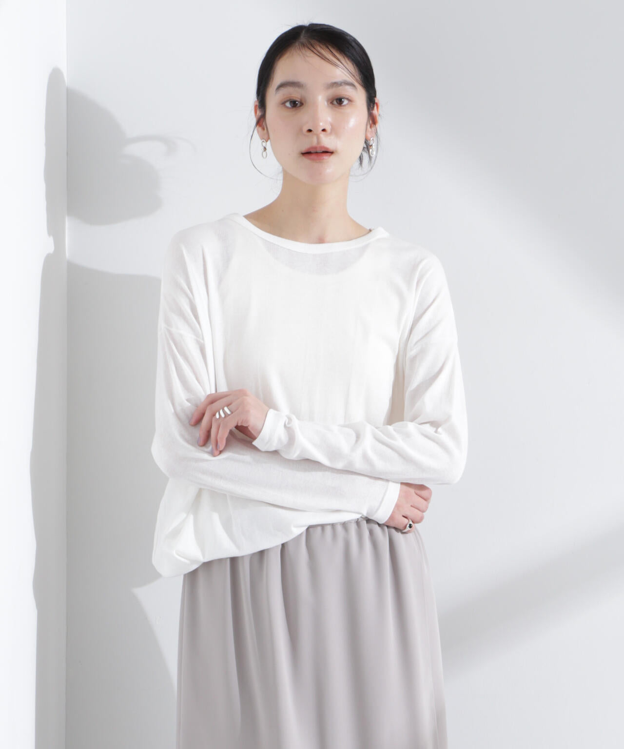 Robert P. Miller/Light Prib Crew L/S tee 6715123084