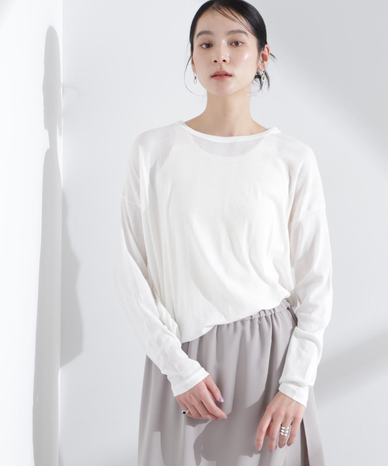 Robert P. Miller/Light Prib Crew L/S tee 6715123084
