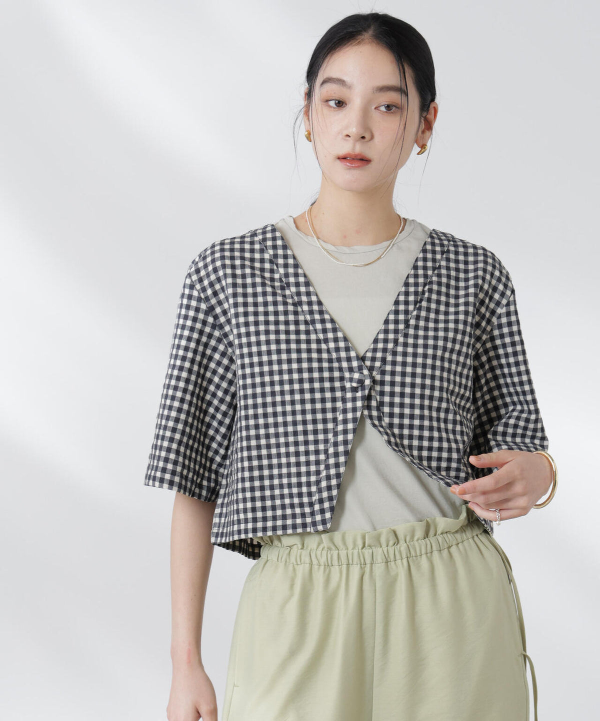 GREYCHORD/SOFIE スリーブレスTシャツ 6715124021