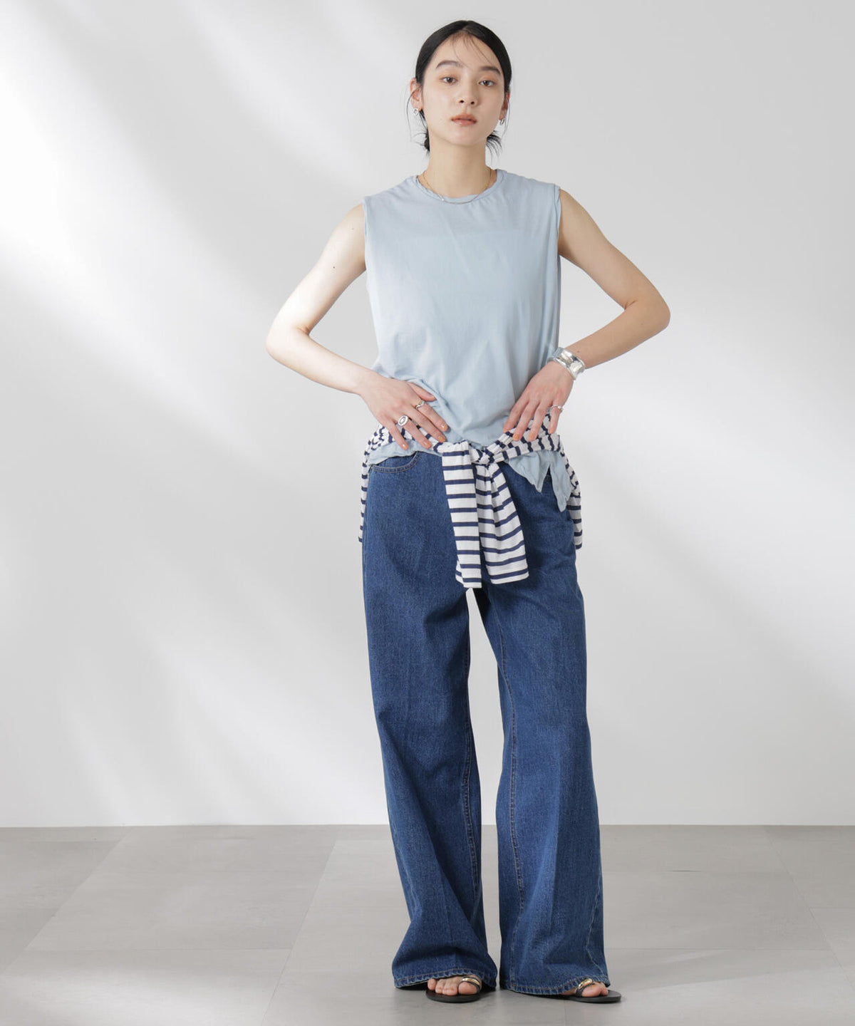 GREYCHORD/SOFIE スリーブレスTシャツ 6715124021