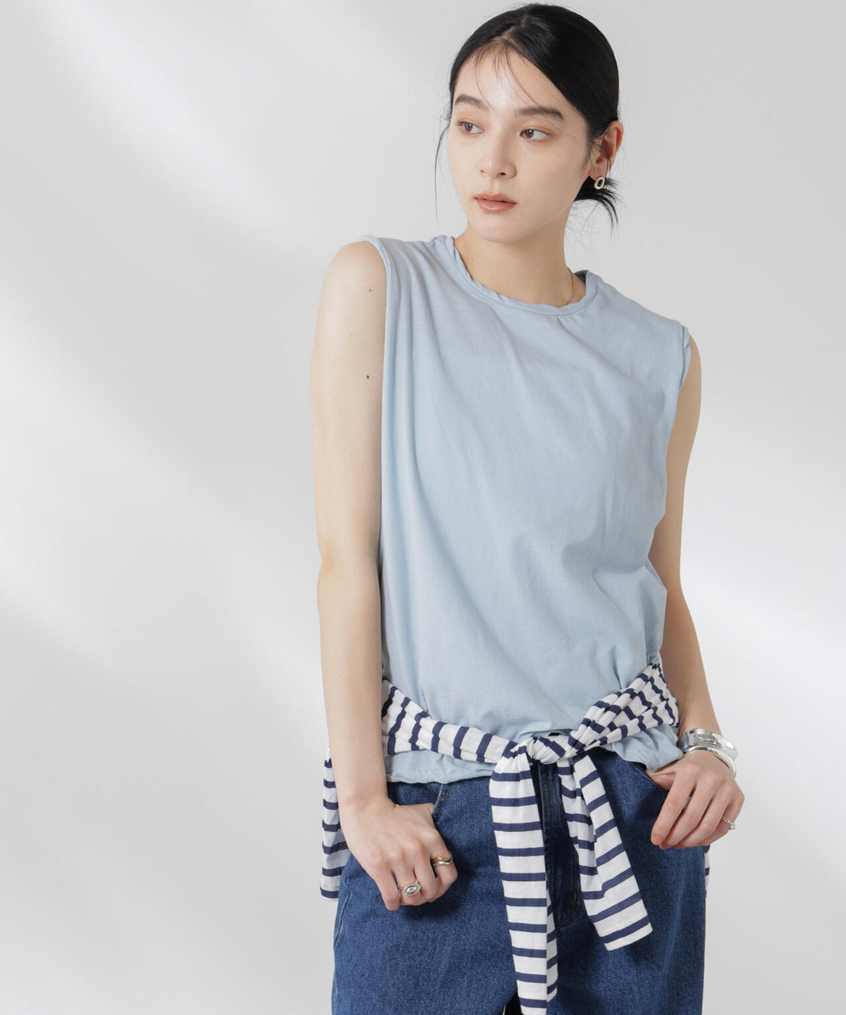 GREYCHORD/SOFIE スリーブレスTシャツ 6715124021