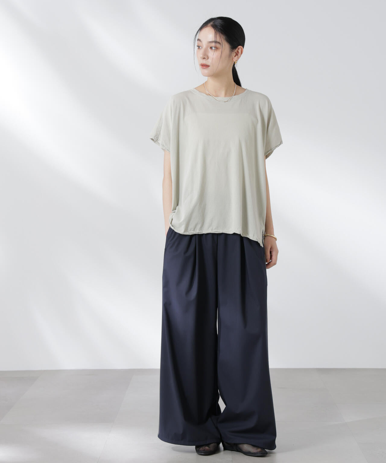 GREYCHORD/IVY フットボールデザインTシャツ 6715124022