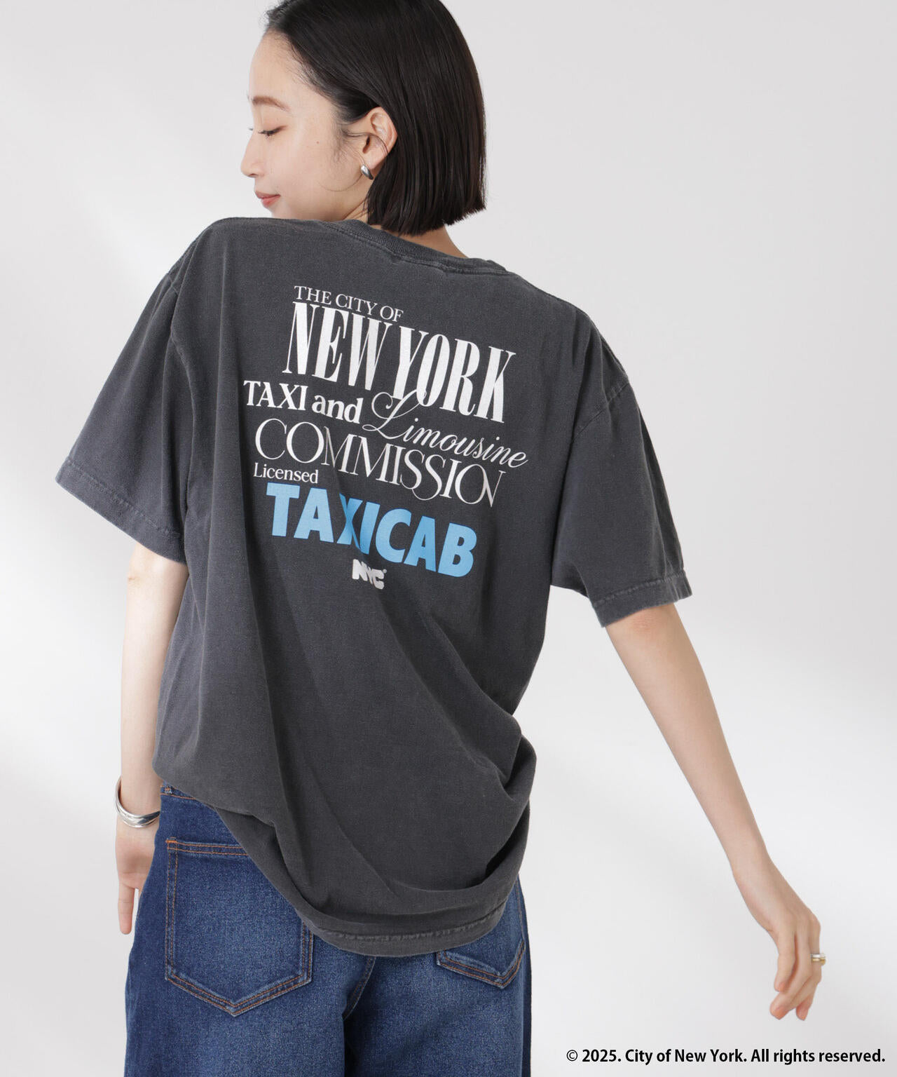 GOOD ROCK SPEED/NYC Tシャツ チャコール 6715124044