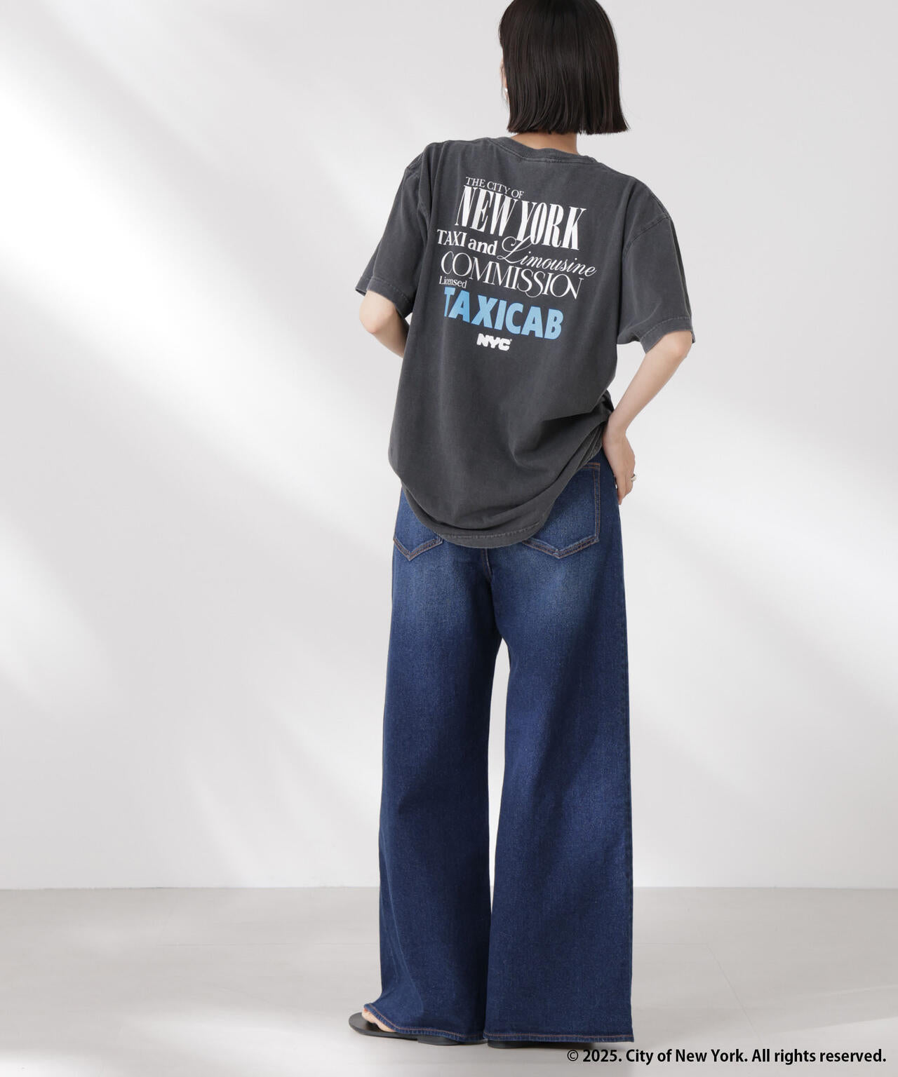 GOOD ROCK SPEED/NYC Tシャツ チャコール 6715124044