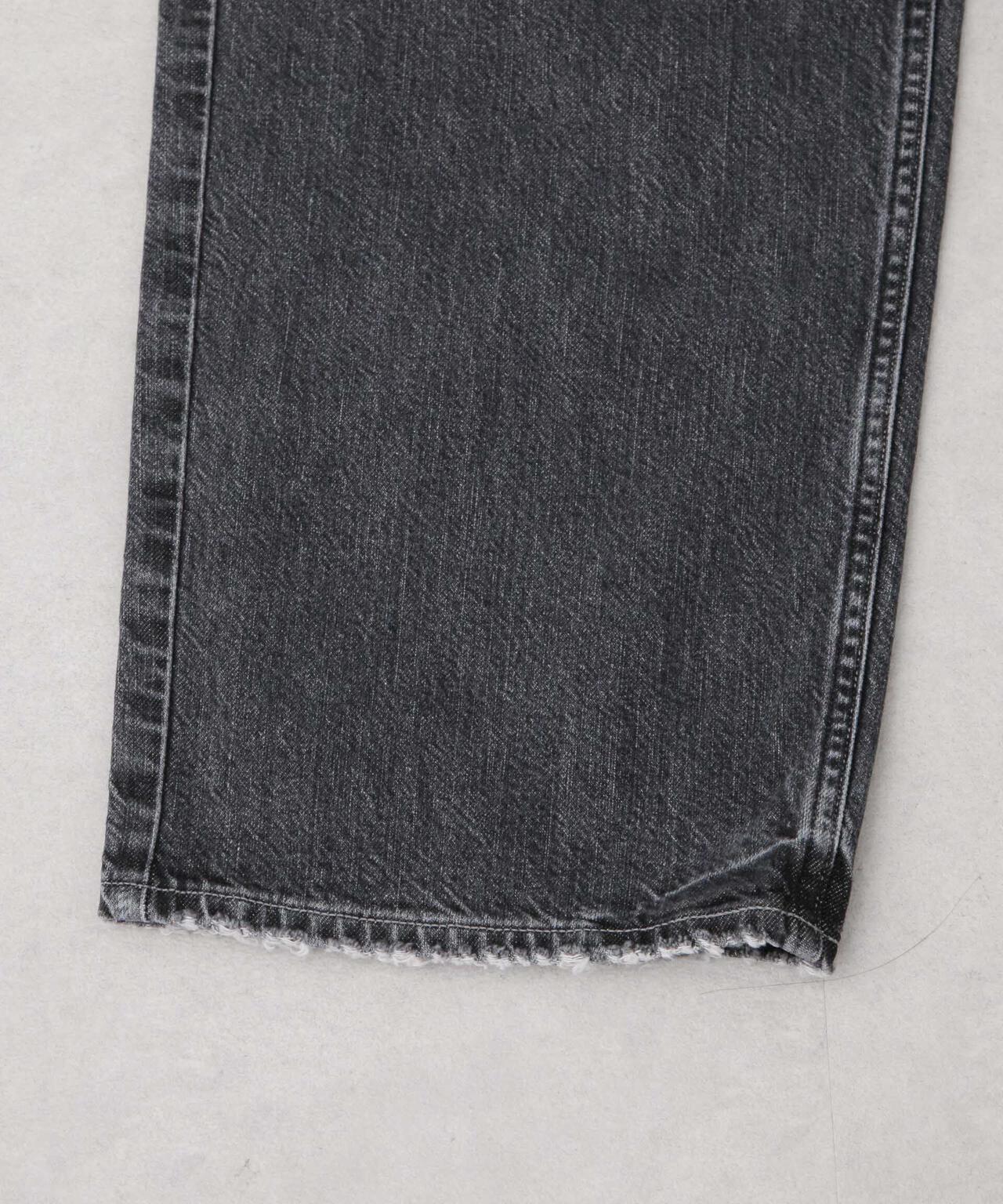 upper hights/THE GARNET ハイライズワイドテーパード デニム 6715127027