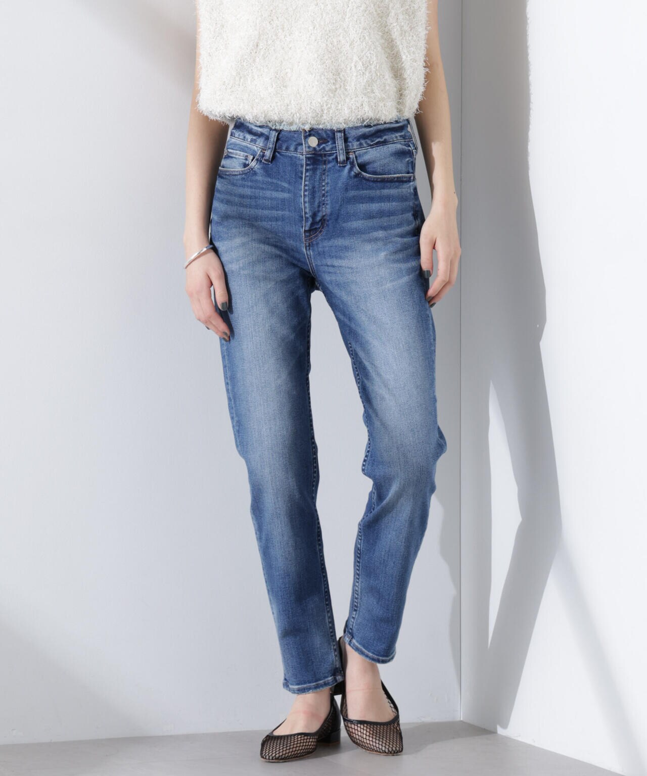 Healthy DENIM/H.salt スリムテーパード デニム 6715127033