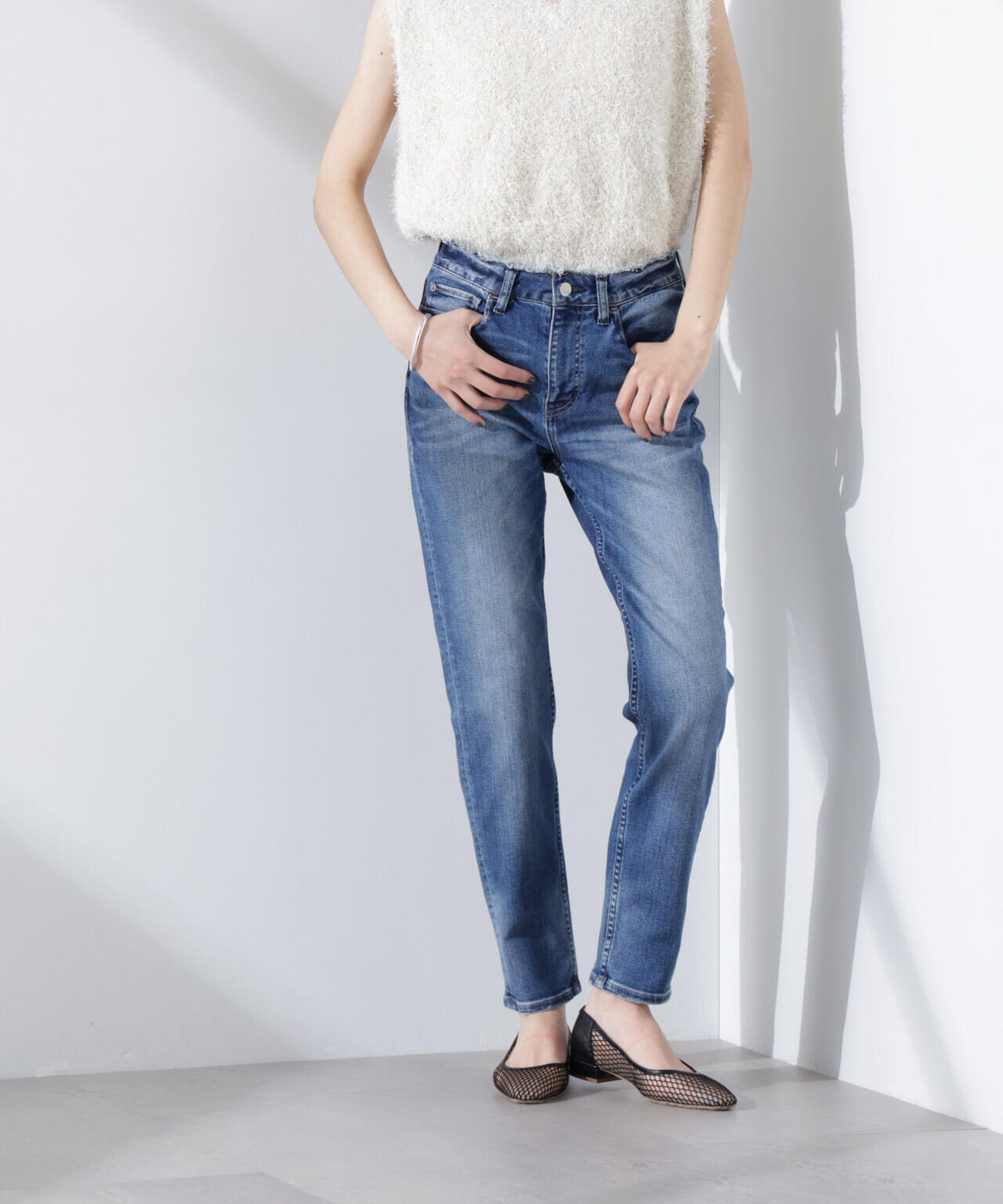 Healthy DENIM/H.salt スリムテーパード デニム 6715127033