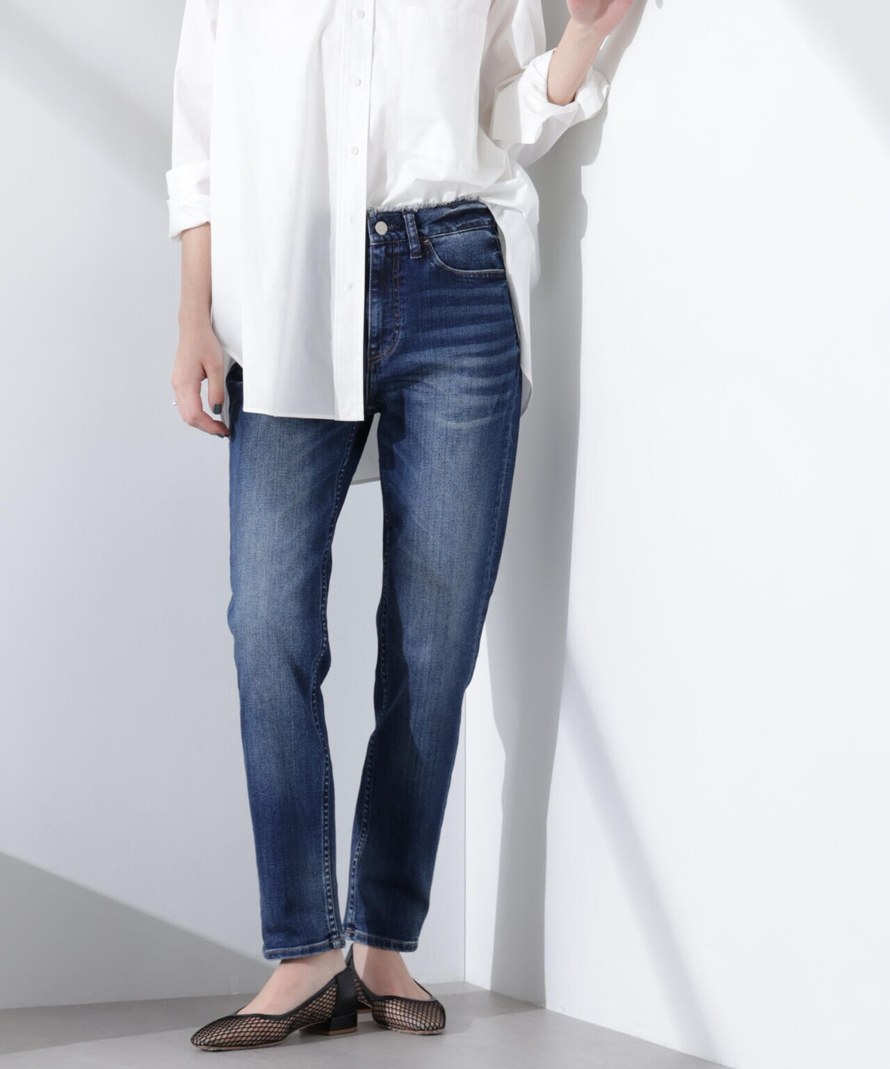 Healthy DENIM/H.salt スリムテーパード デニム 6715127033