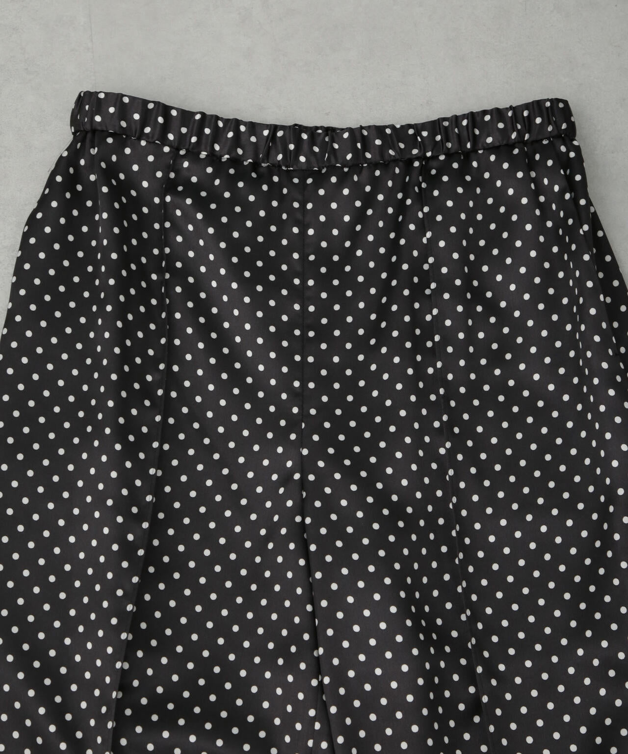 RhodolirioN/Pin Tuck Flare Pants Dots 6715127037
