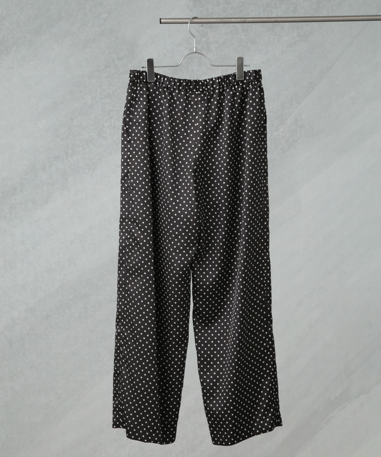 RhodolirioN/Pin Tuck Flare Pants Dots 6715127037